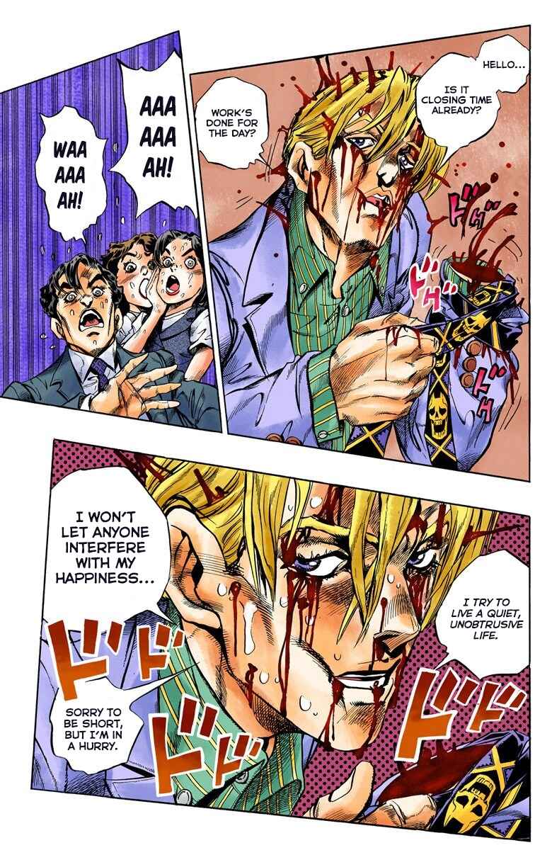 Page 4 Chapter 99 JoJos Bizarre Adventure, Part 4: Diamond Is Unbreakable (Official Colored)