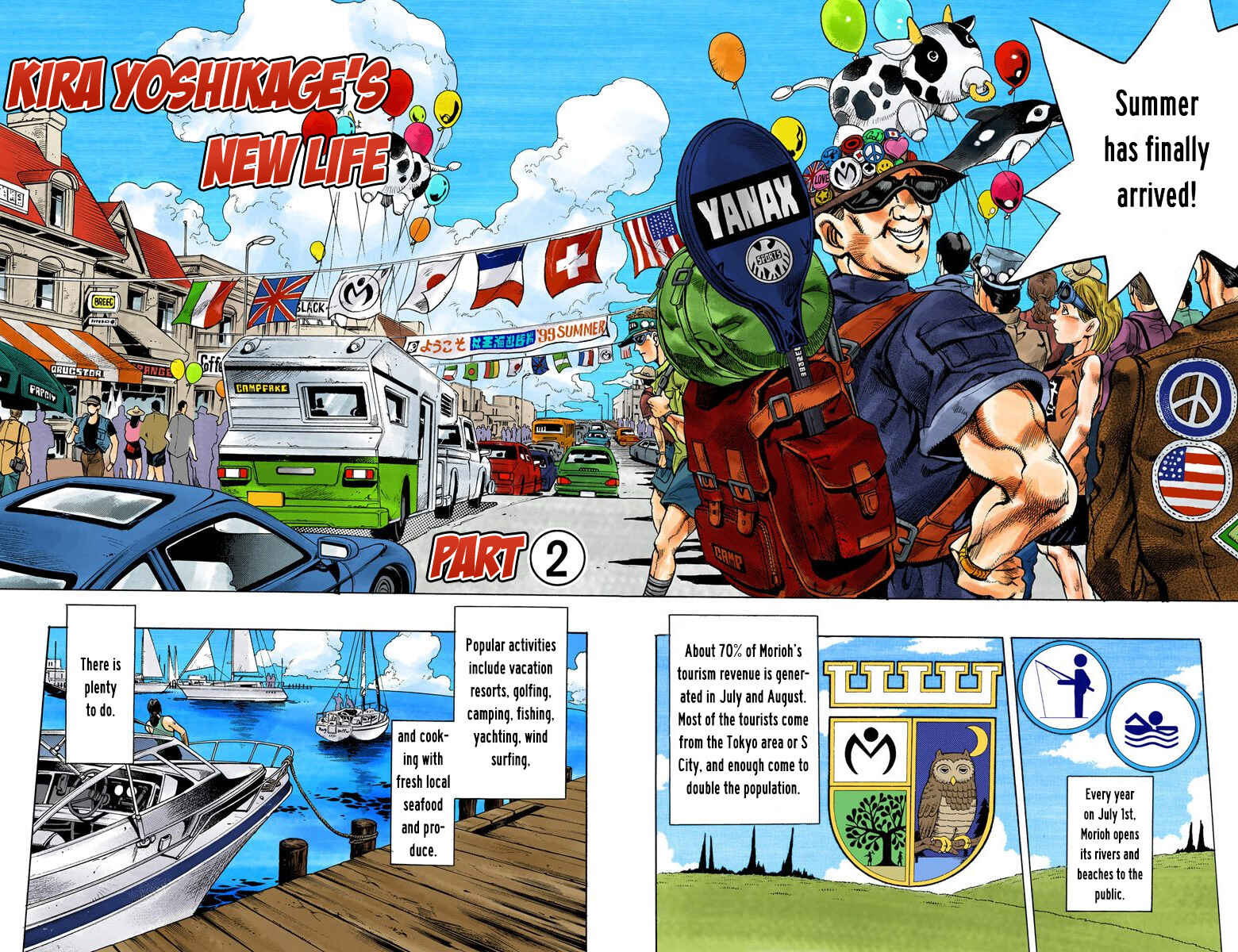 Page 1 Chapter 112 JoJos Bizarre Adventure, Part 4: Diamond Is Unbreakable (Official Colored)