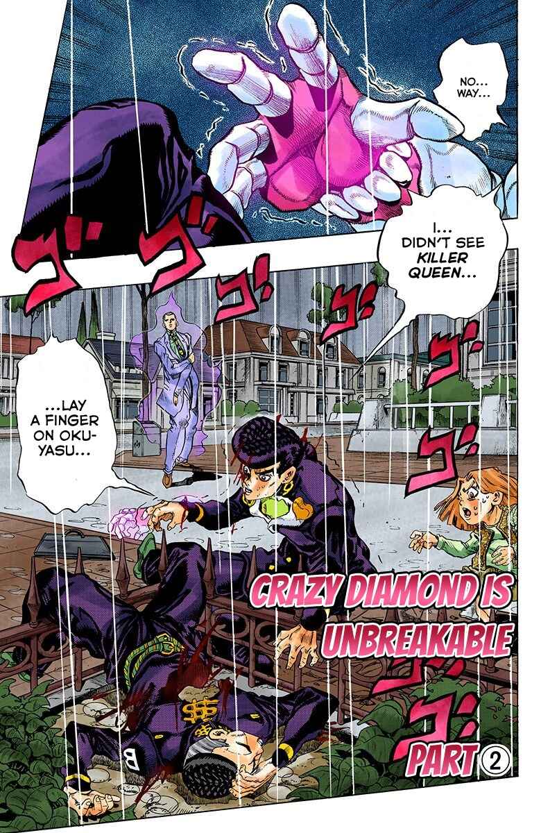 Page 2 Chapter 164 JoJos Bizarre Adventure, Part 4: Diamond Is Unbreakable (Official Colored)