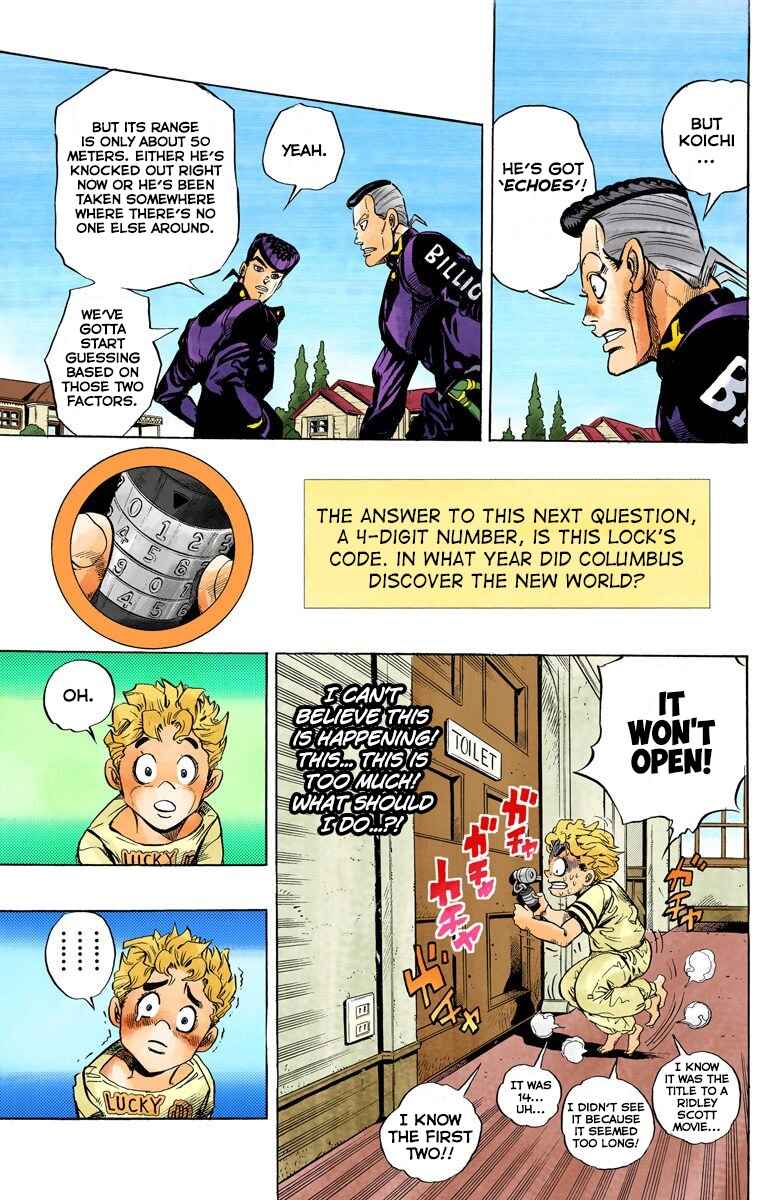 Page 20 Chapter 32 JoJos Bizarre Adventure, Part 4: Diamond Is Unbreakable (Official Colored)