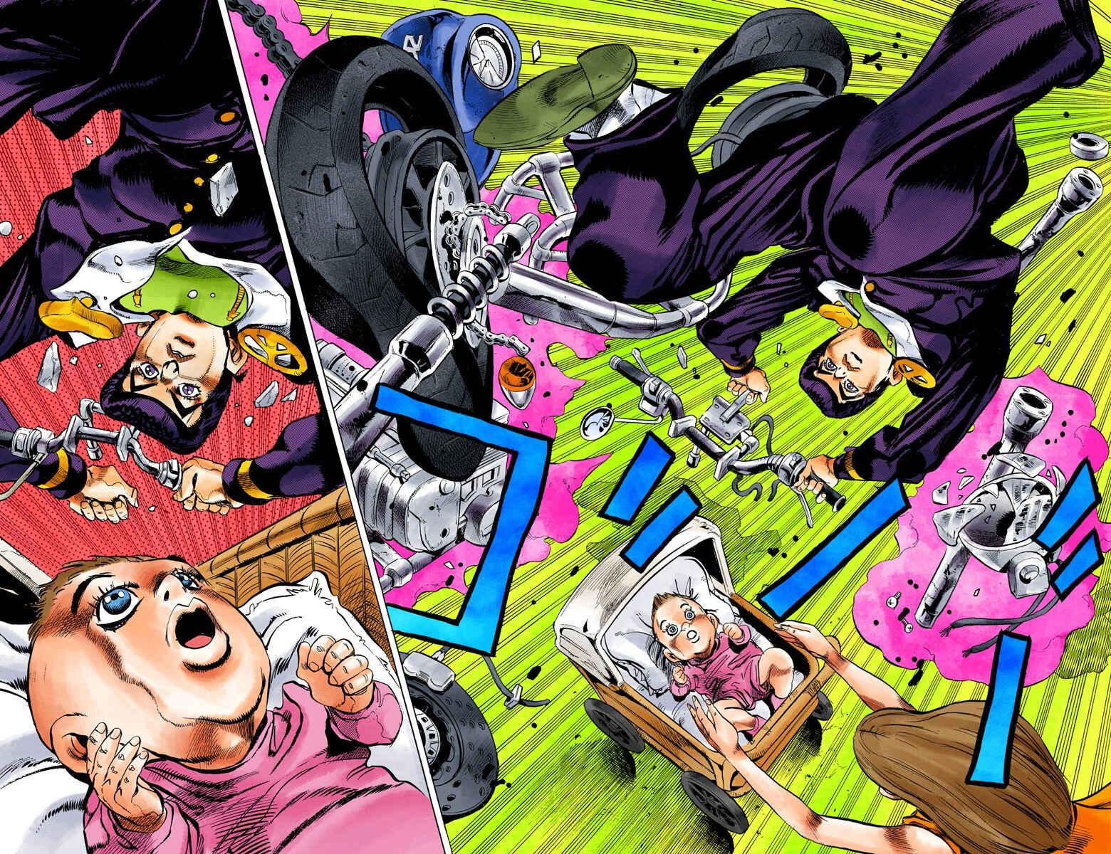 Page 17 Chapter 122 JoJos Bizarre Adventure, Part 4: Diamond Is Unbreakable (Official Colored)