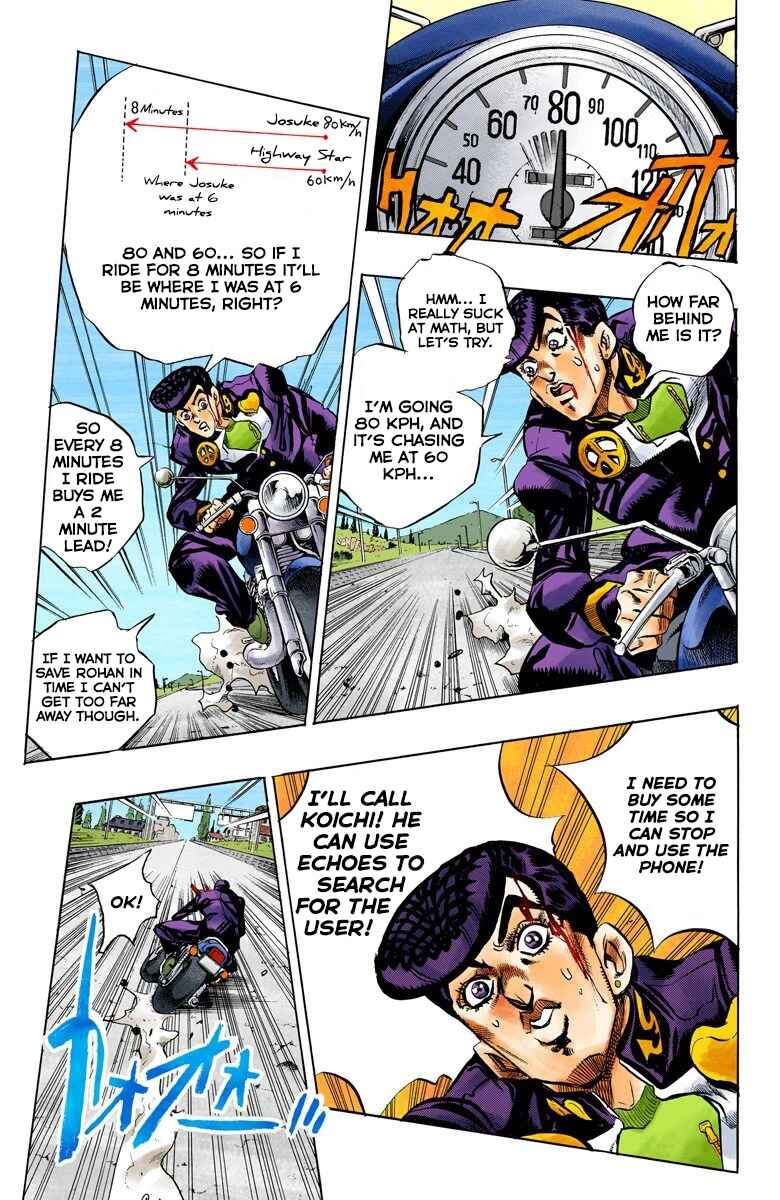 Page 8 Chapter 122 JoJos Bizarre Adventure, Part 4: Diamond Is Unbreakable (Official Colored)