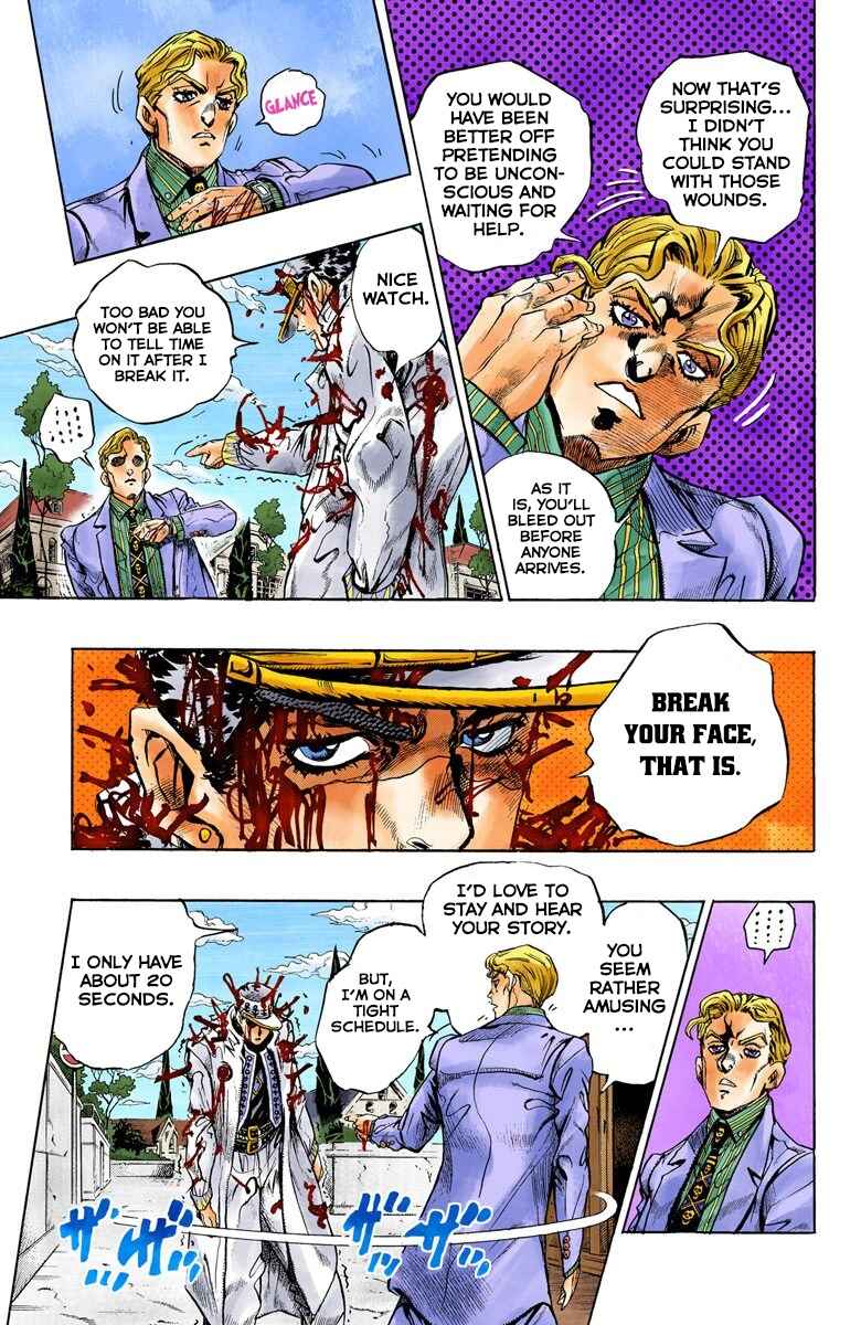Page 11 Chapter 97 JoJos Bizarre Adventure, Part 4: Diamond Is Unbreakable (Official Colored)