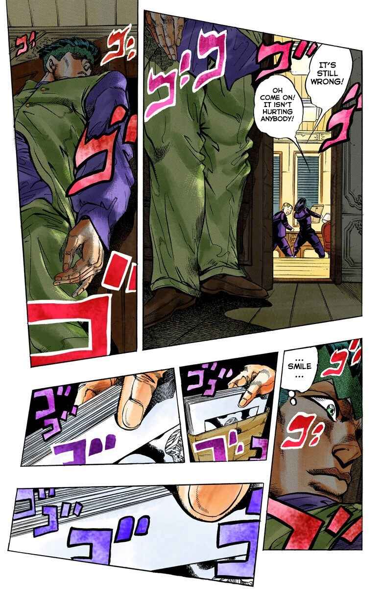 Page 10 Chapter 54 JoJos Bizarre Adventure, Part 4: Diamond Is Unbreakable (Official Colored)