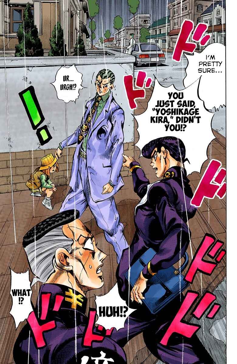 Page 11 Chapter 161 JoJos Bizarre Adventure, Part 4: Diamond Is Unbreakable (Official Colored)