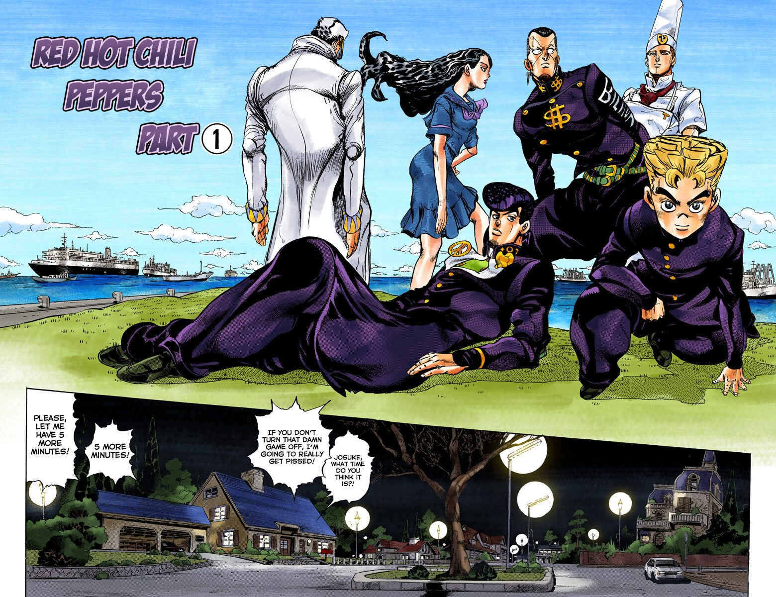 Page 1 Chapter 42 JoJos Bizarre Adventure, Part 4: Diamond Is Unbreakable (Official Colored)