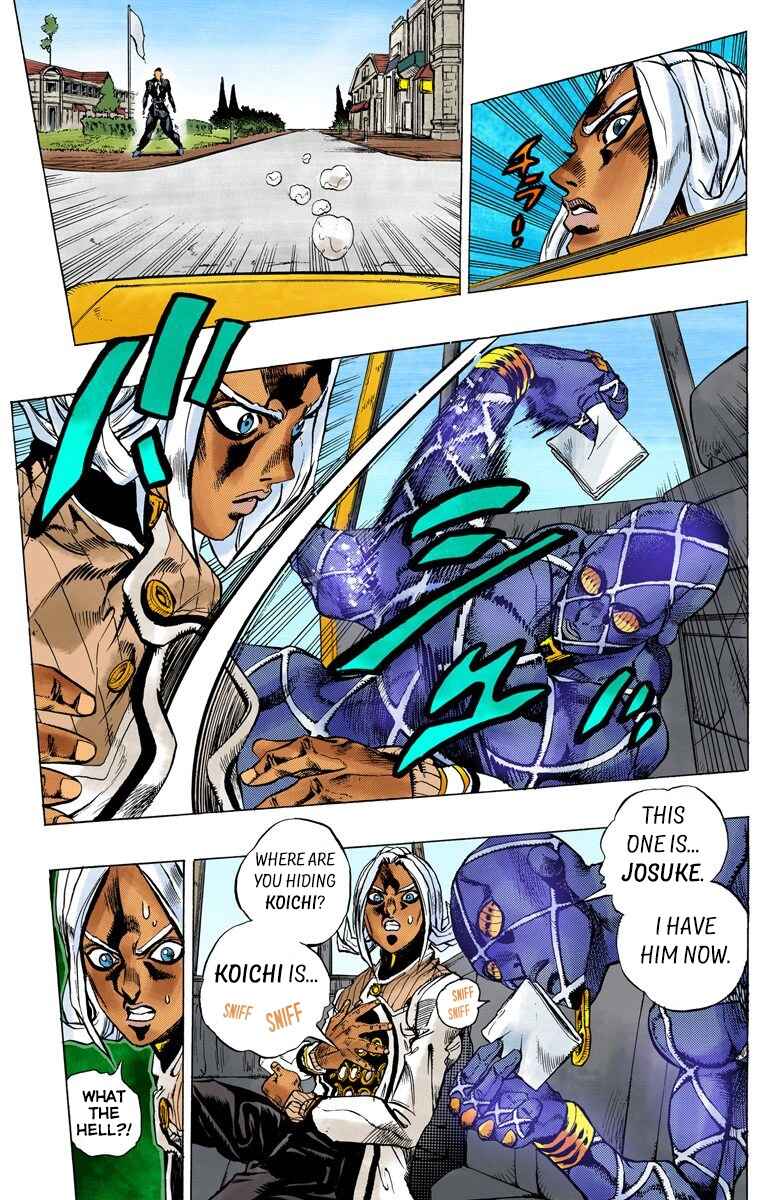 Page 17 Chapter 142 JoJos Bizarre Adventure, Part 4: Diamond Is Unbreakable (Official Colored)