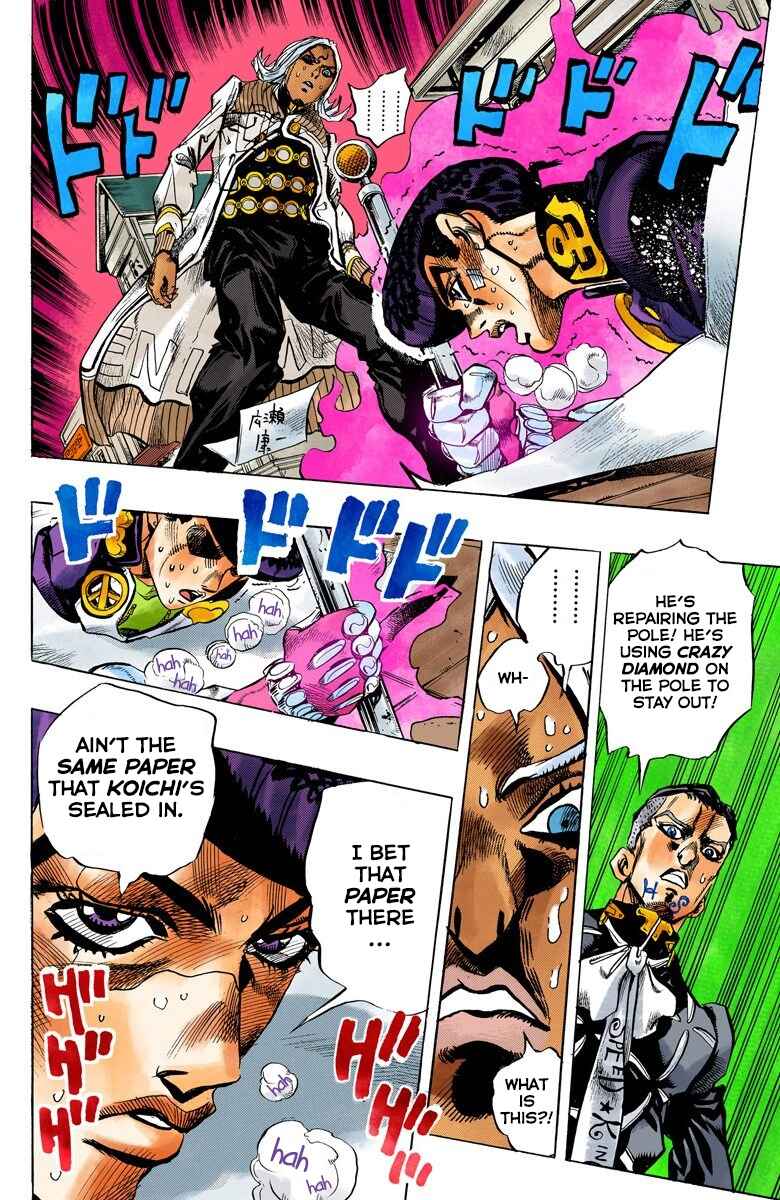 Page 8 Chapter 142 JoJos Bizarre Adventure, Part 4: Diamond Is Unbreakable (Official Colored)