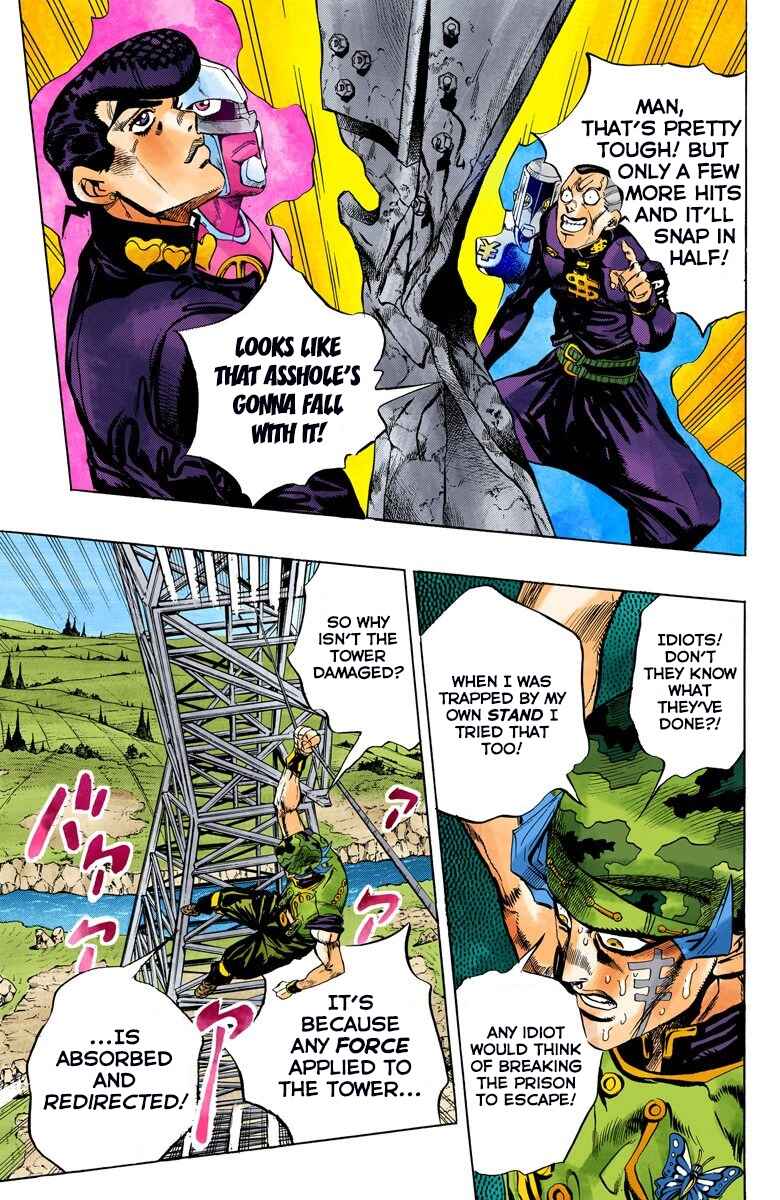 Page 10 Chapter 135 JoJos Bizarre Adventure, Part 4: Diamond Is Unbreakable (Official Colored)