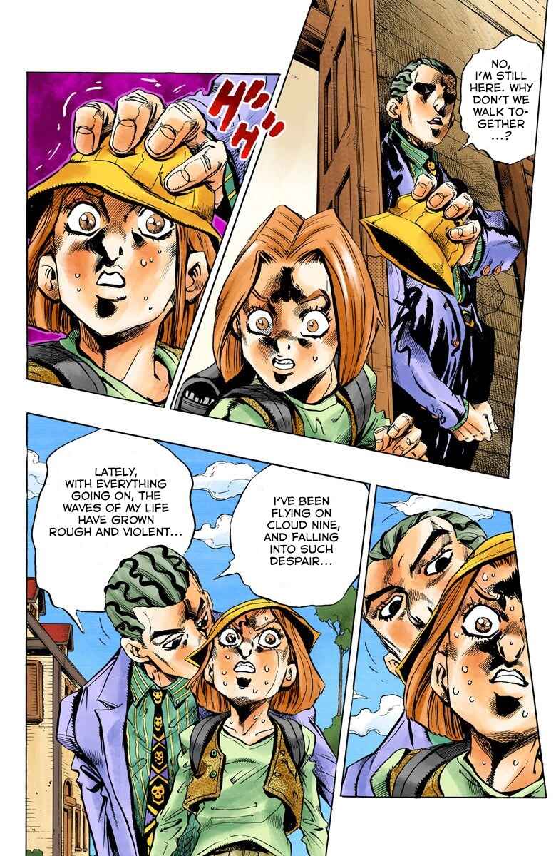 Page 9 Chapter 154 JoJos Bizarre Adventure, Part 4: Diamond Is Unbreakable (Official Colored)