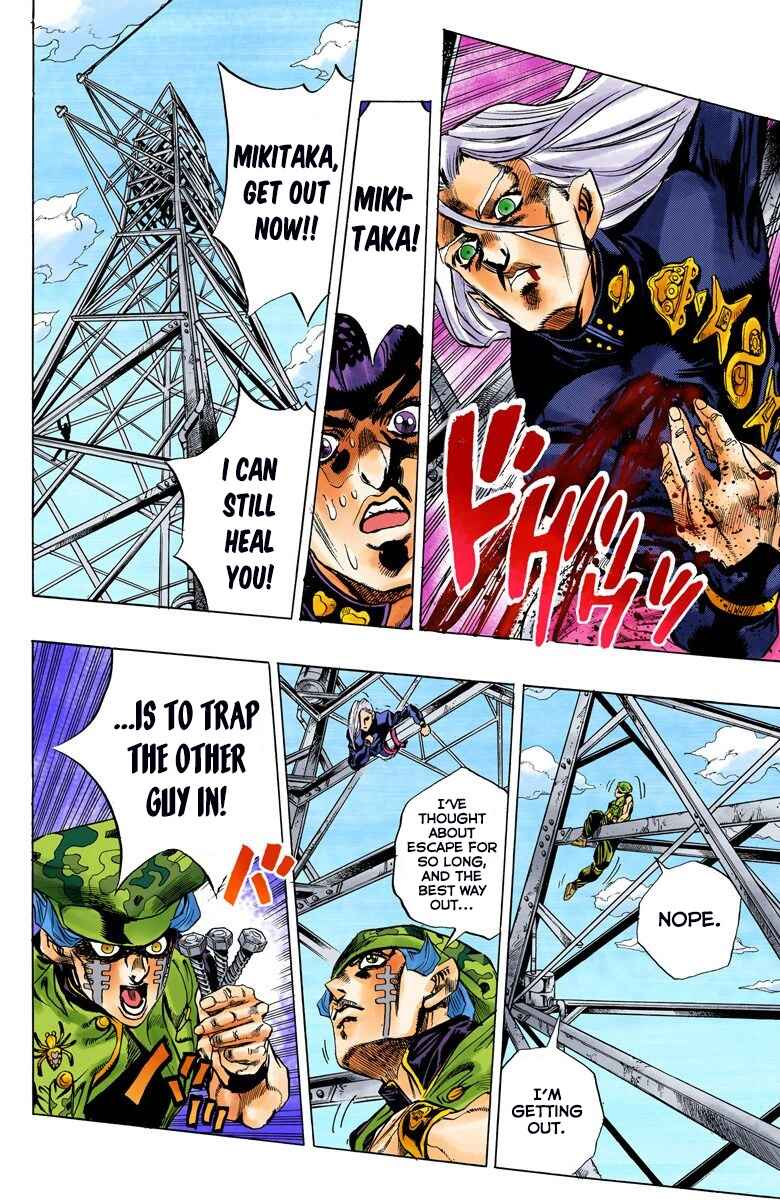 Page 10 Chapter 136 JoJos Bizarre Adventure, Part 4: Diamond Is Unbreakable (Official Colored)