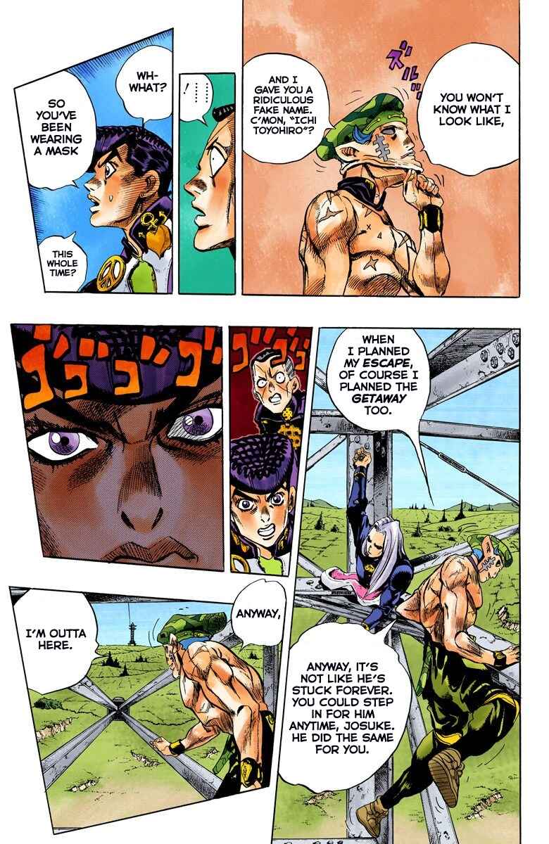 Page 15 Chapter 136 JoJos Bizarre Adventure, Part 4: Diamond Is Unbreakable (Official Colored)
