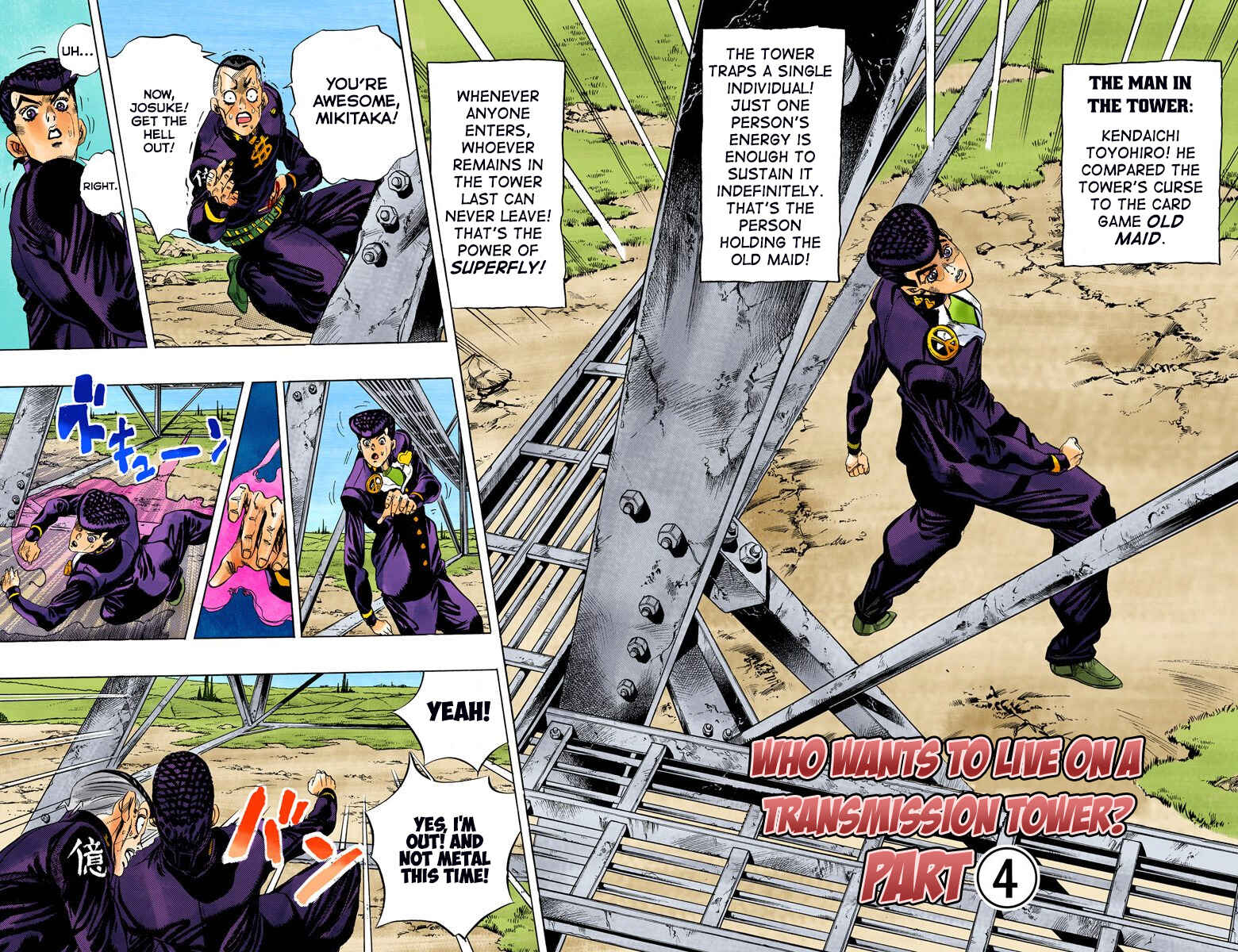 Page 3 Chapter 136 JoJos Bizarre Adventure, Part 4: Diamond Is Unbreakable (Official Colored)