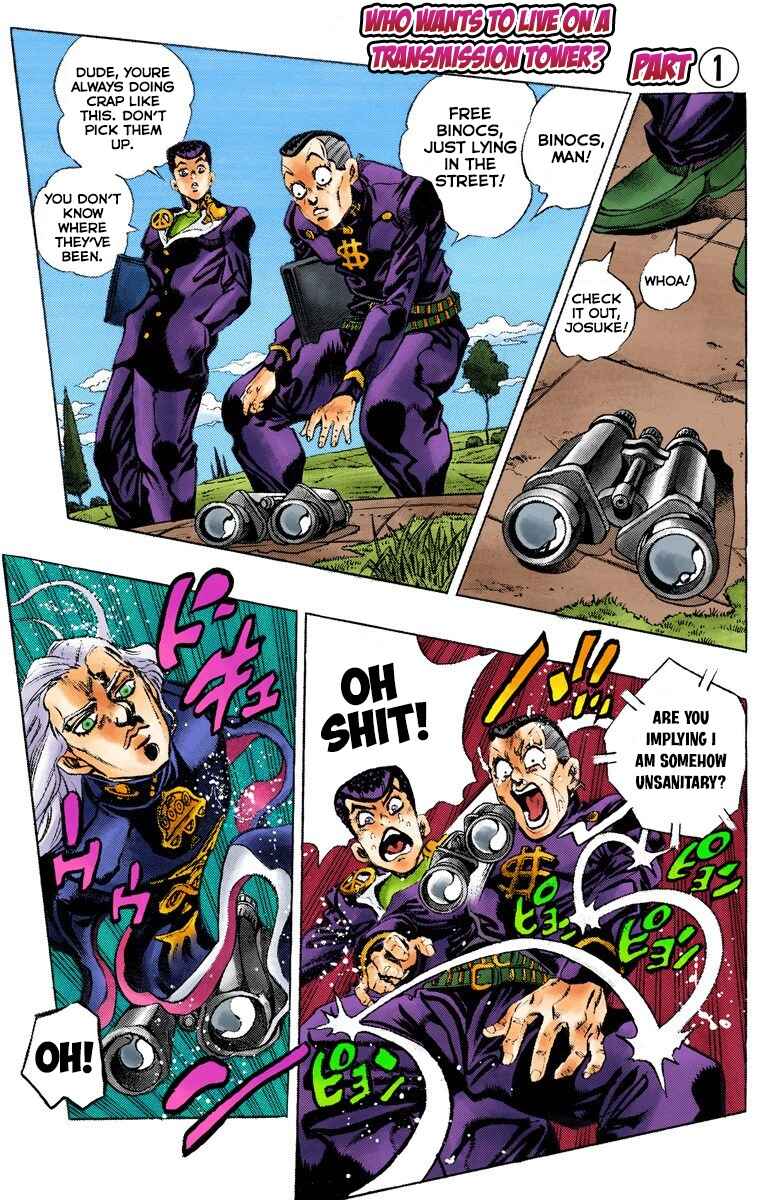 Page 1 Chapter 133 JoJos Bizarre Adventure, Part 4: Diamond Is Unbreakable (Official Colored)