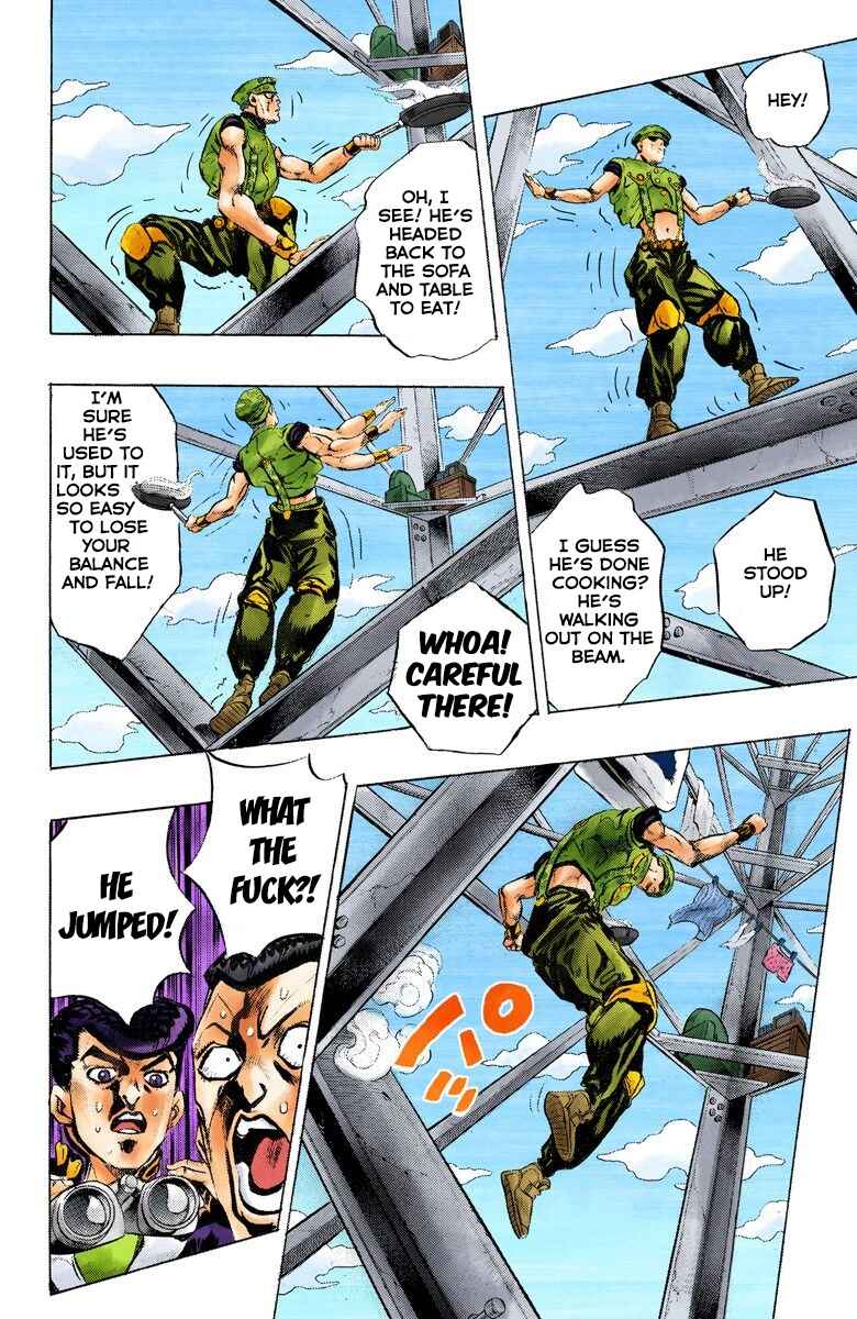 Page 15 Chapter 133 JoJos Bizarre Adventure, Part 4: Diamond Is Unbreakable (Official Colored)