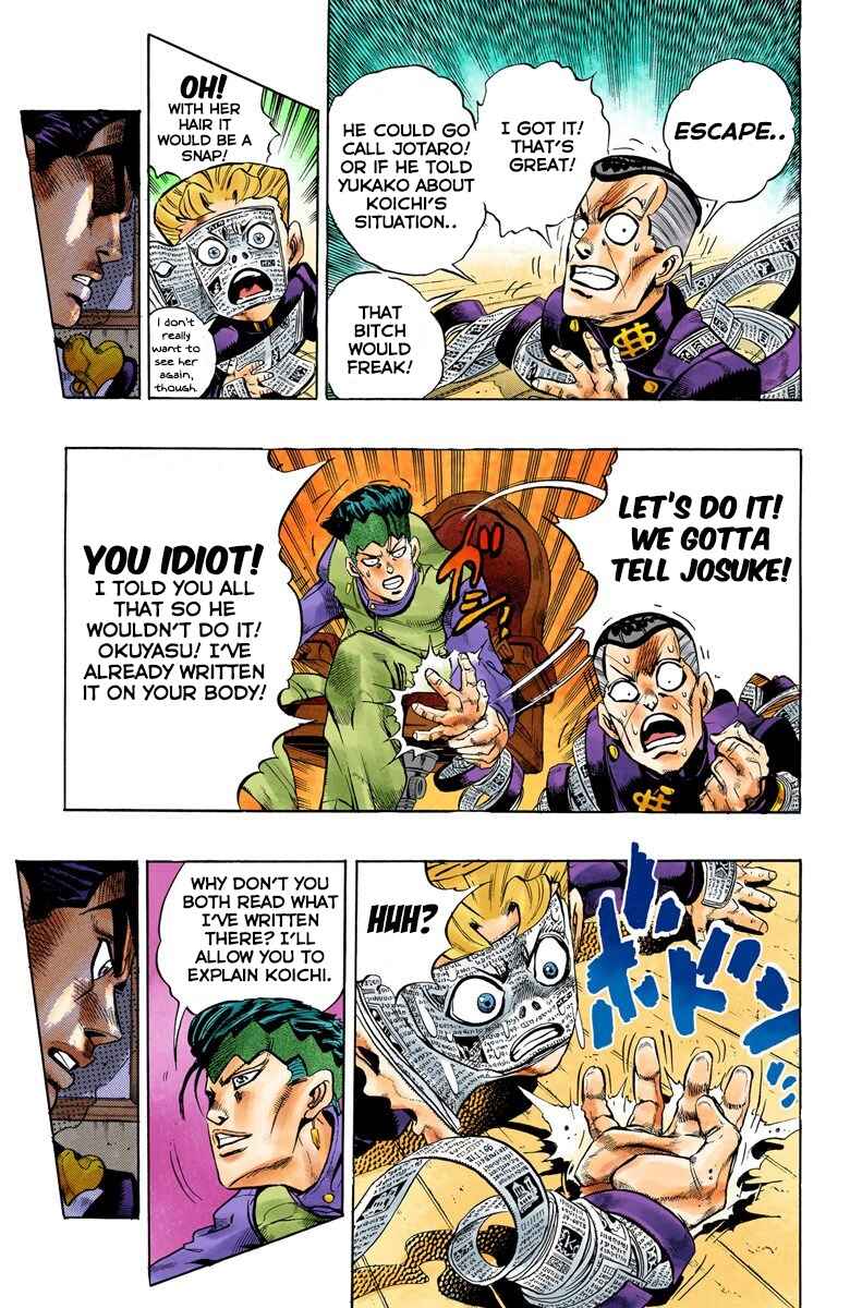 Page 8 Chapter 58 JoJos Bizarre Adventure, Part 4: Diamond Is Unbreakable (Official Colored)