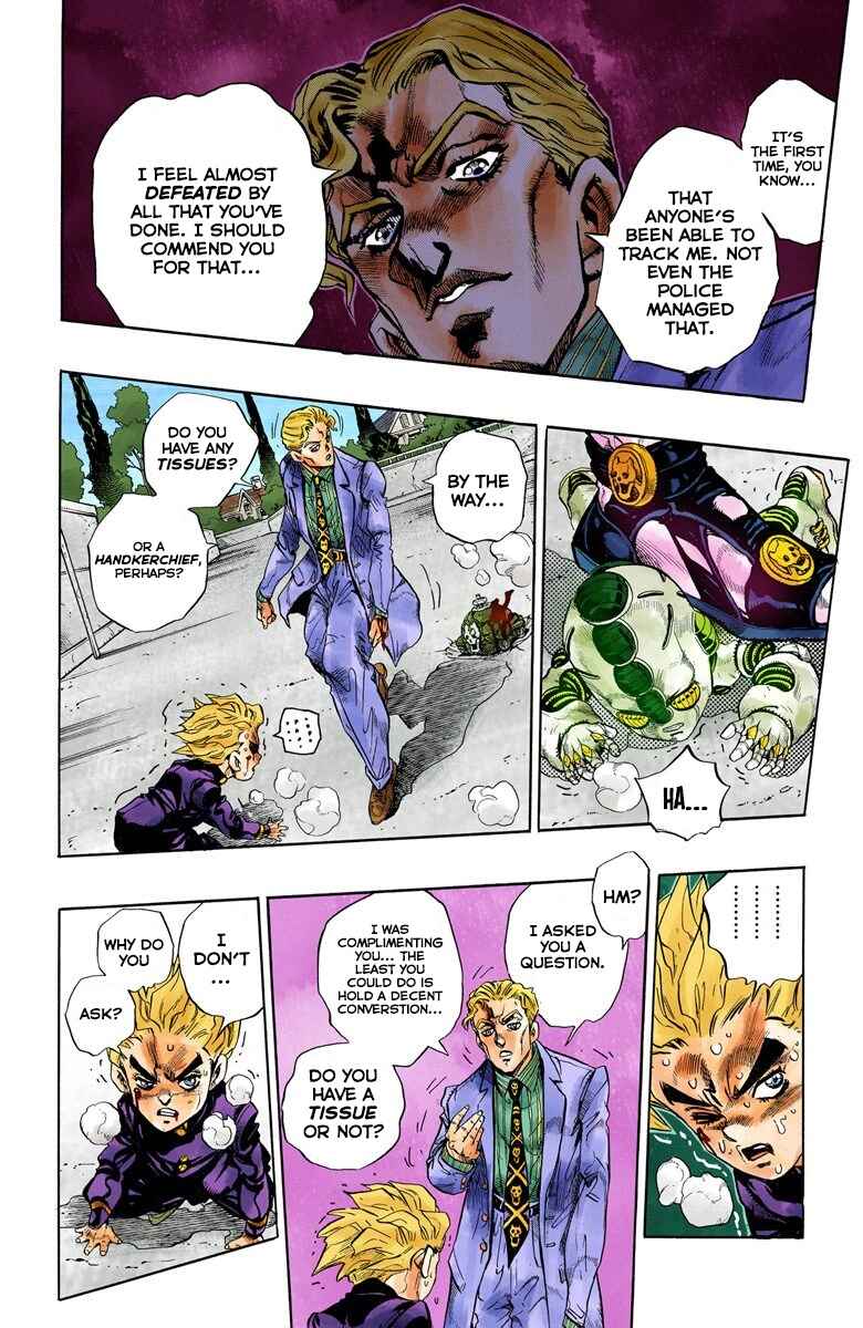Page 13 Chapter 96 JoJos Bizarre Adventure, Part 4: Diamond Is Unbreakable (Official Colored)