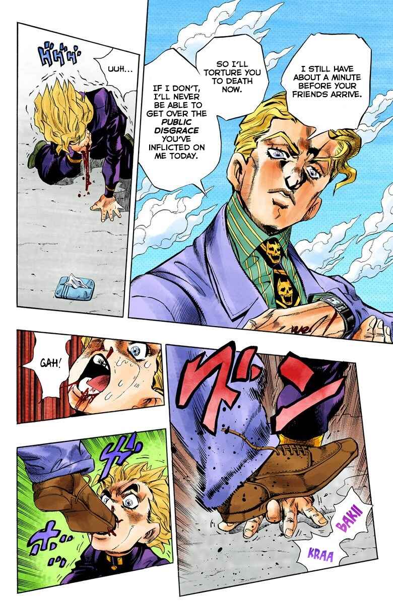 Page 15 Chapter 96 JoJos Bizarre Adventure, Part 4: Diamond Is Unbreakable (Official Colored)