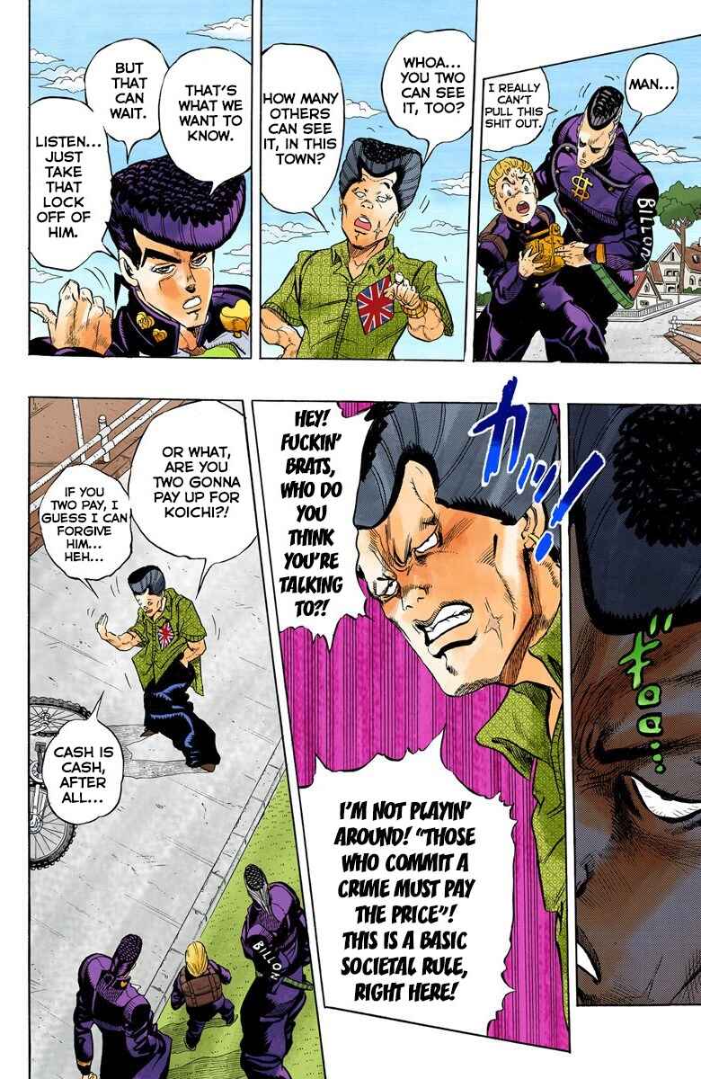 Page 9 Chapter 20 JoJos Bizarre Adventure, Part 4: Diamond Is Unbreakable (Official Colored)