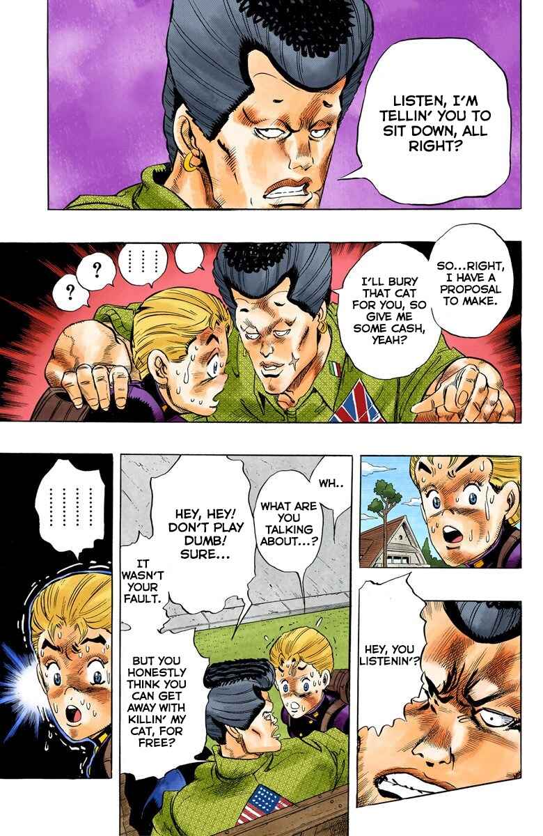 Page 17 Chapter 19 JoJos Bizarre Adventure, Part 4: Diamond Is Unbreakable (Official Colored)