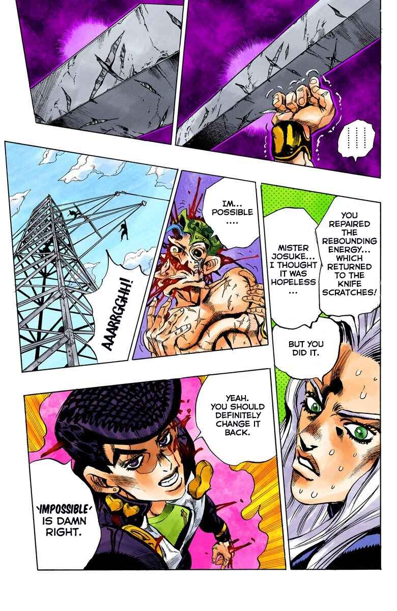 Page 19 Chapter 137 JoJos Bizarre Adventure, Part 4: Diamond Is Unbreakable (Official Colored)