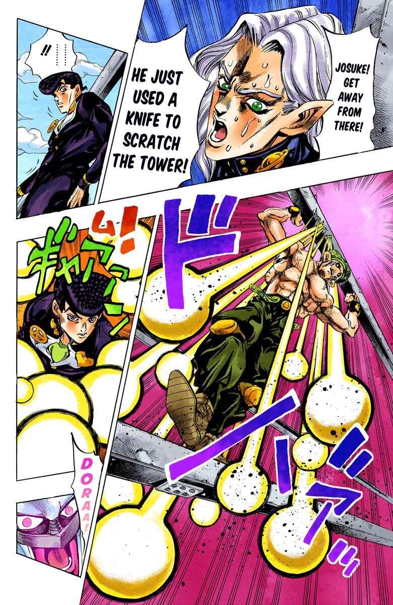 Page 8 Chapter 137 JoJos Bizarre Adventure, Part 4: Diamond Is Unbreakable (Official Colored)
