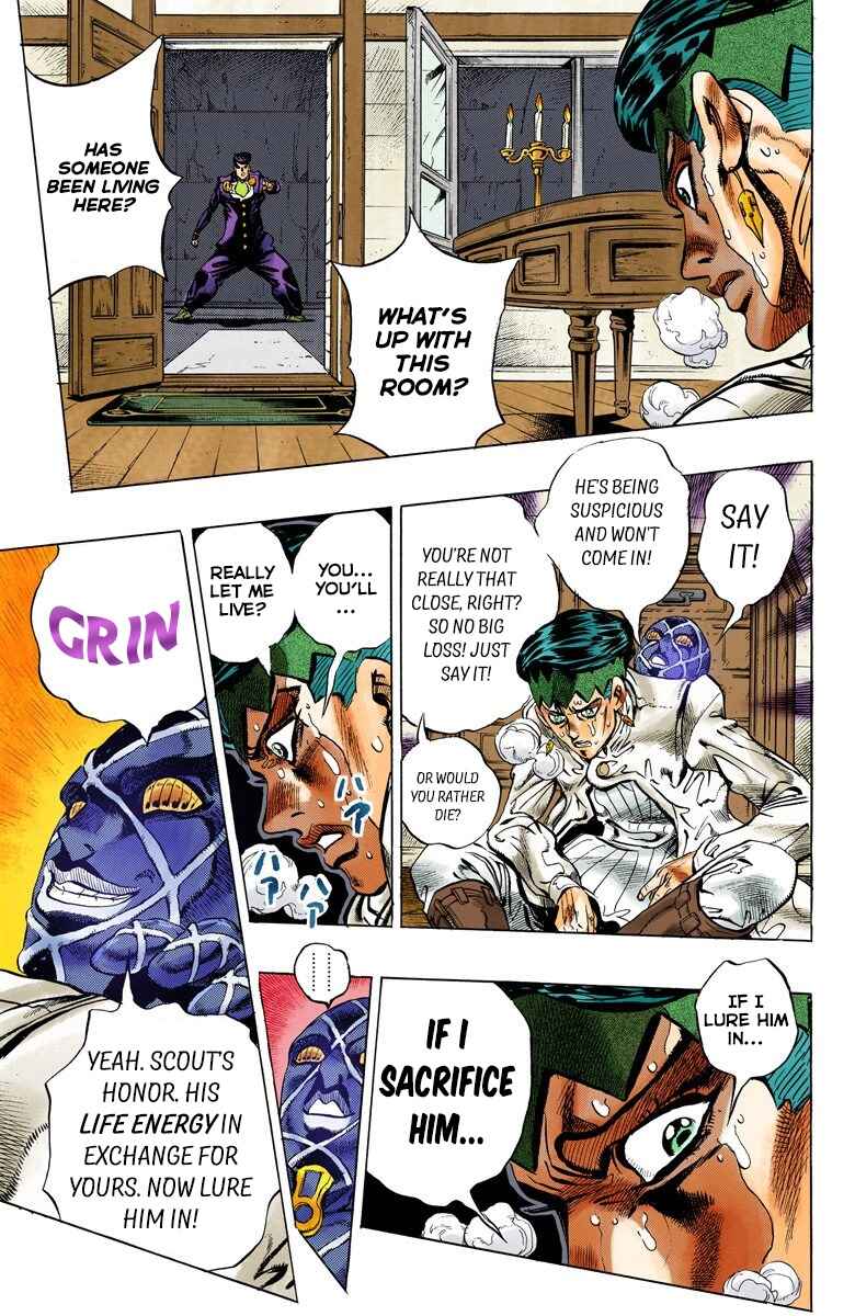 Page 11 Chapter 121 JoJos Bizarre Adventure, Part 4: Diamond Is Unbreakable (Official Colored)