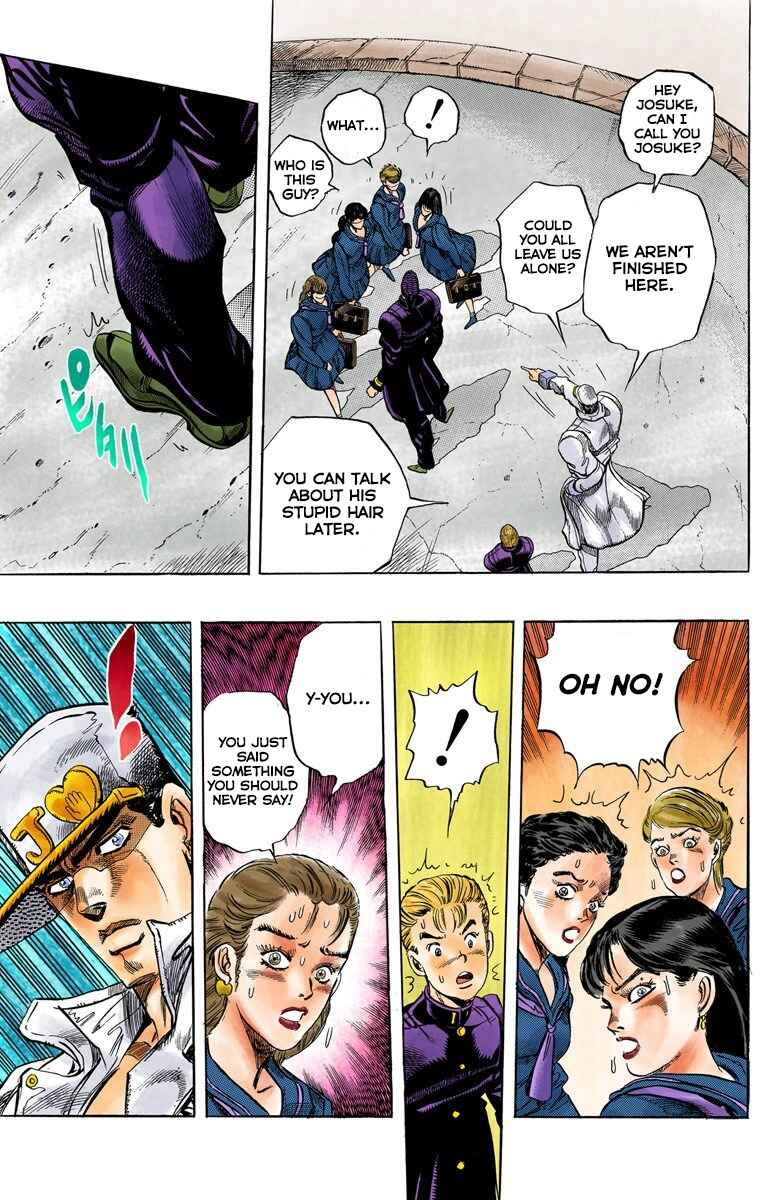 Page 10 Chapter 2 JoJos Bizarre Adventure, Part 4: Diamond Is Unbreakable (Official Colored)