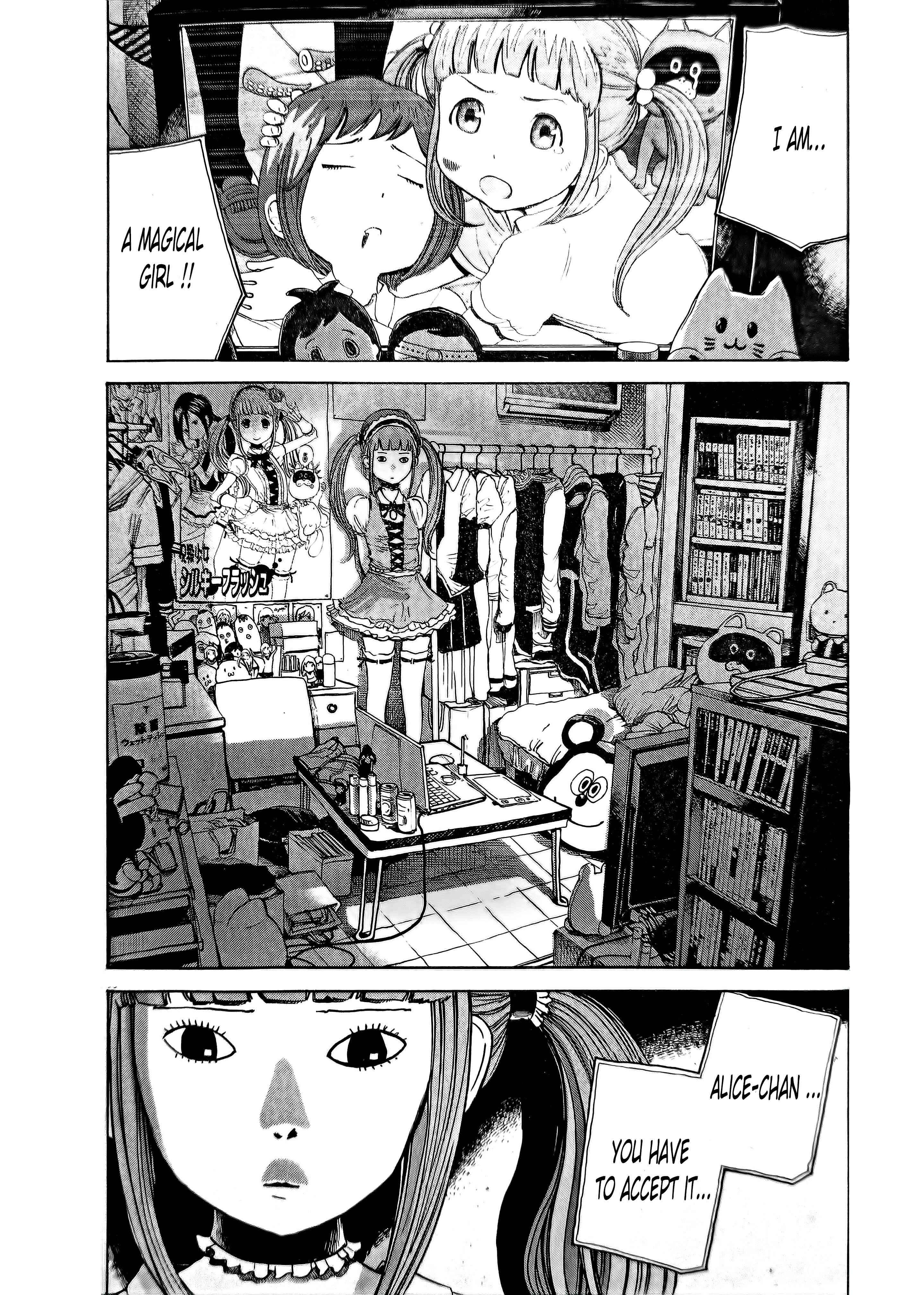 Page 16 Chapter 1 Asa no Nioi wa Mahou Shoujo wo Nidou Korosu