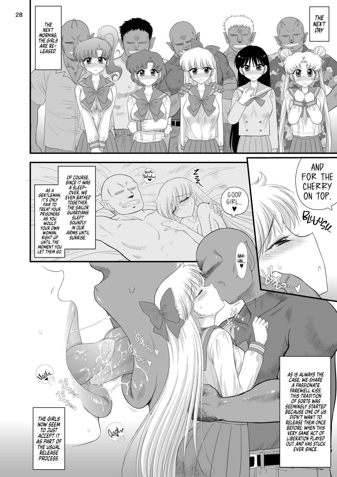 Page 28 Chapter Unknown_e874 Bishoujo Senshi Sailor Moon - Just for Tonight, I’ll Be Your Bitch