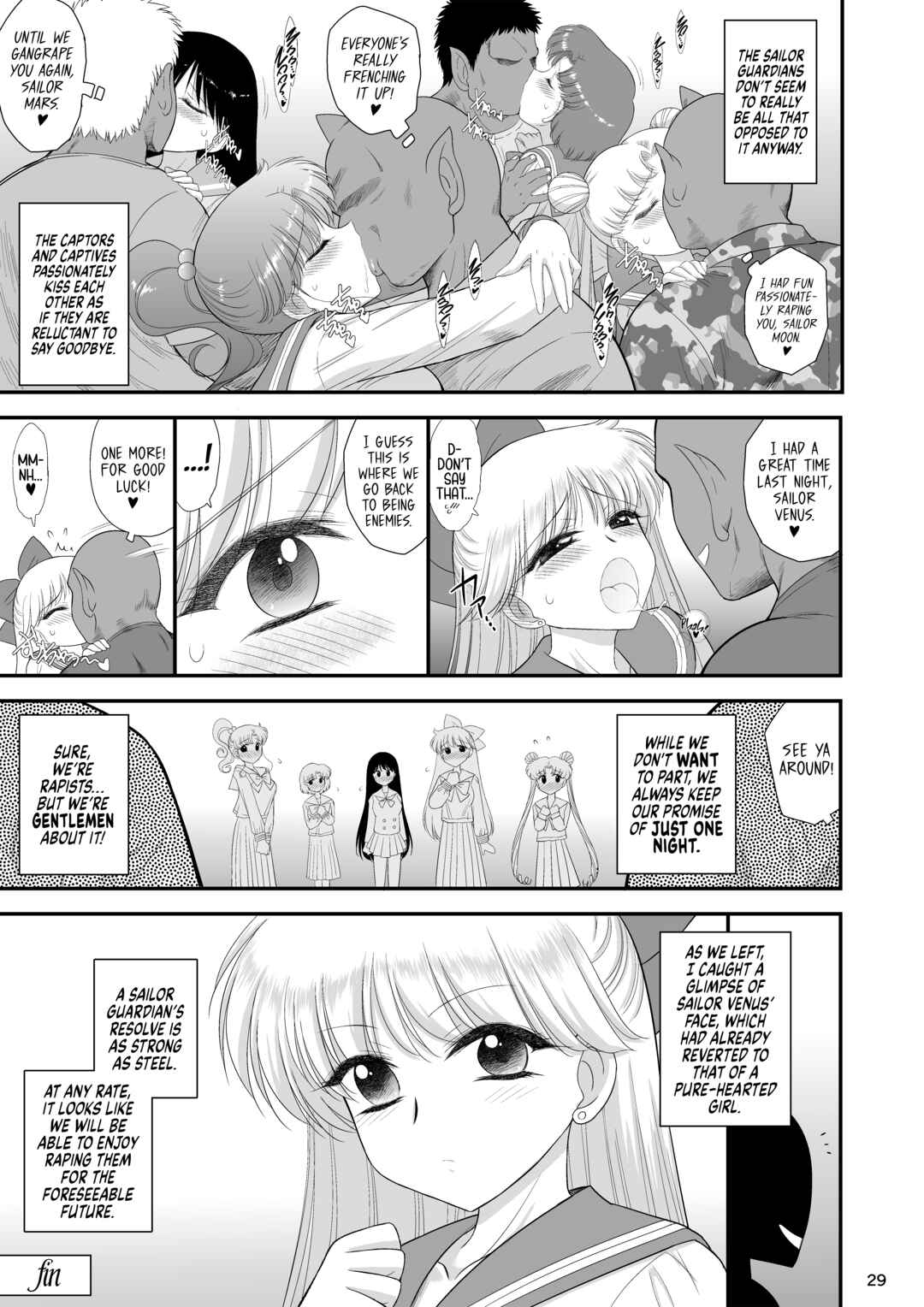 Page 29 Chapter Unknown_e874 Bishoujo Senshi Sailor Moon - Just for Tonight, I’ll Be Your Bitch