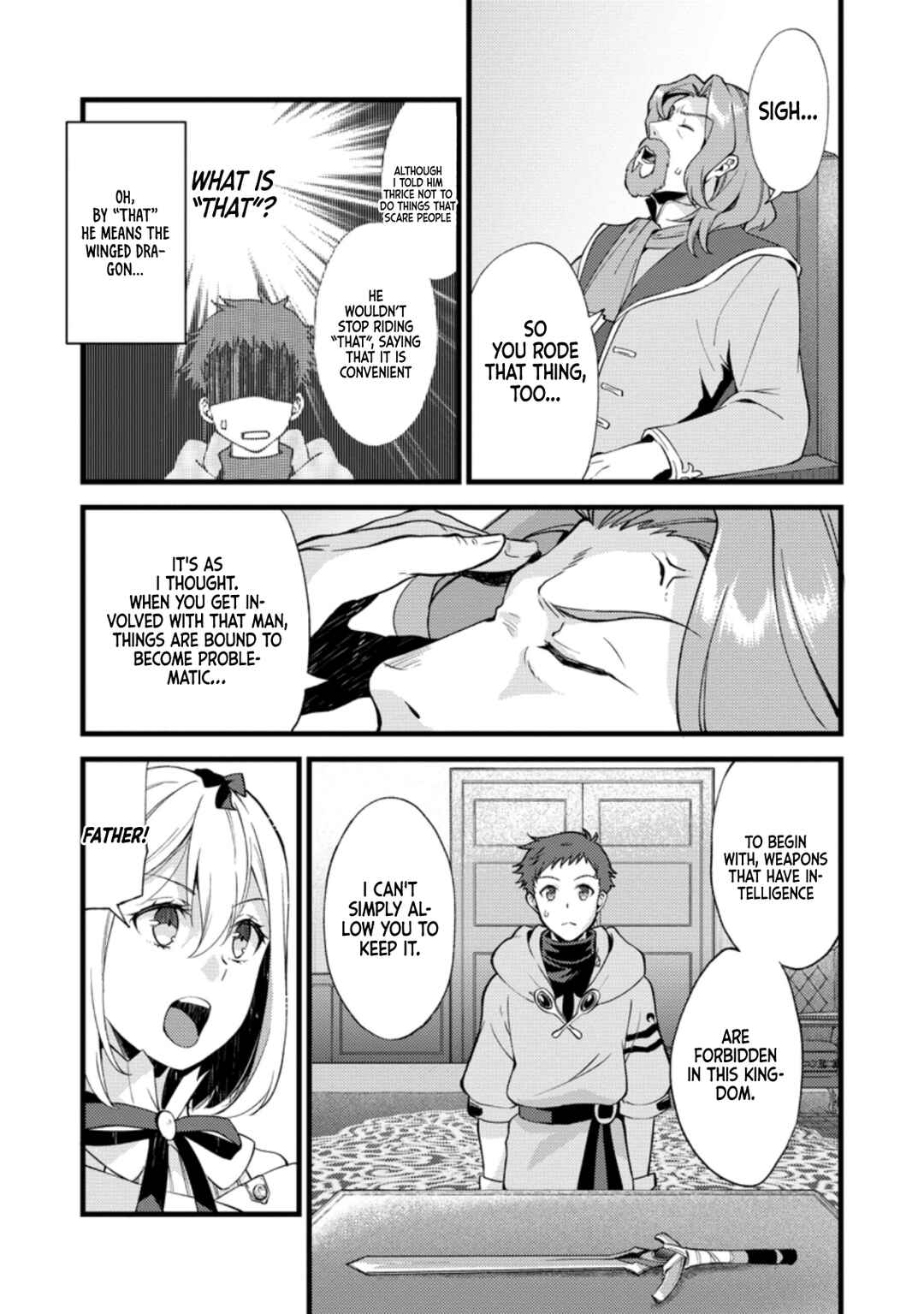 Page 4 Chapter 18 Kensei no Osananajimi ga Power Harass de Ore ni Tsuraku Ataru no de, Zetsuen Shite Henkyou de ma Kenshi to Shite Denaosu Koto ni Shita