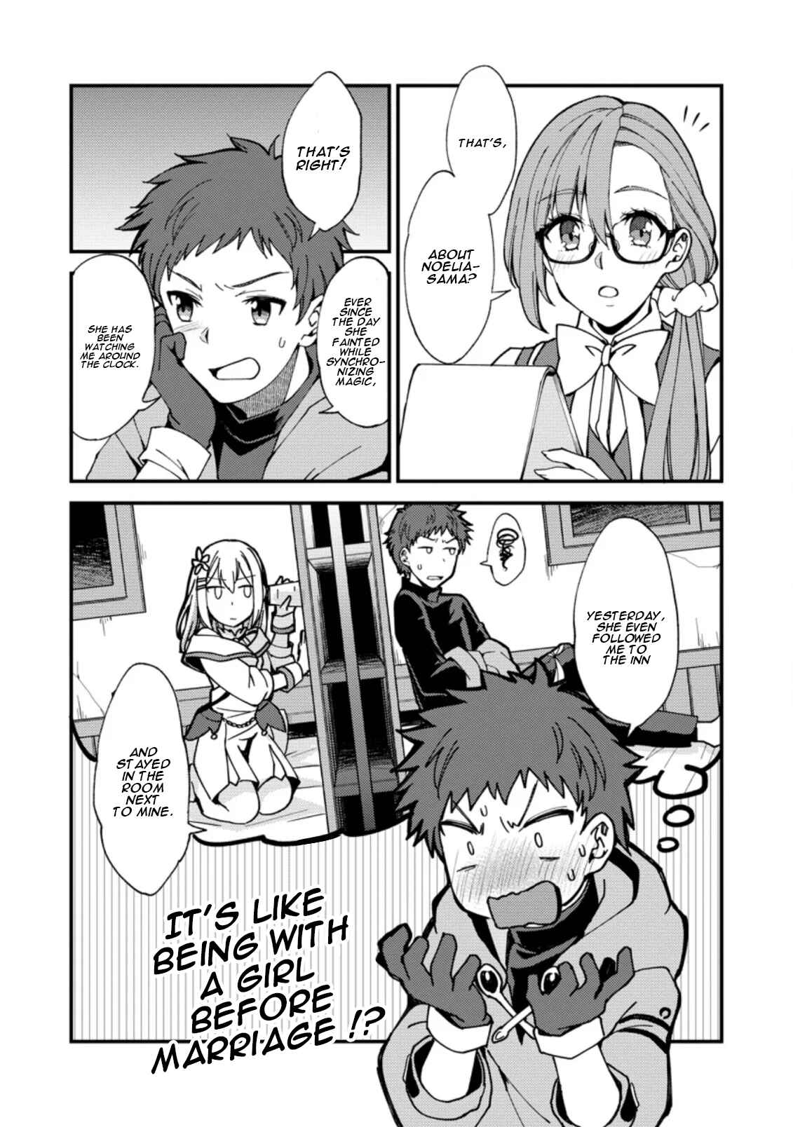 Page 27 Chapter 2 Kensei no Osananajimi ga Power Harass de Ore ni Tsuraku Ataru no de, Zetsuen Shite Henkyou de ma Kenshi to Shite Denaosu Koto ni Shita