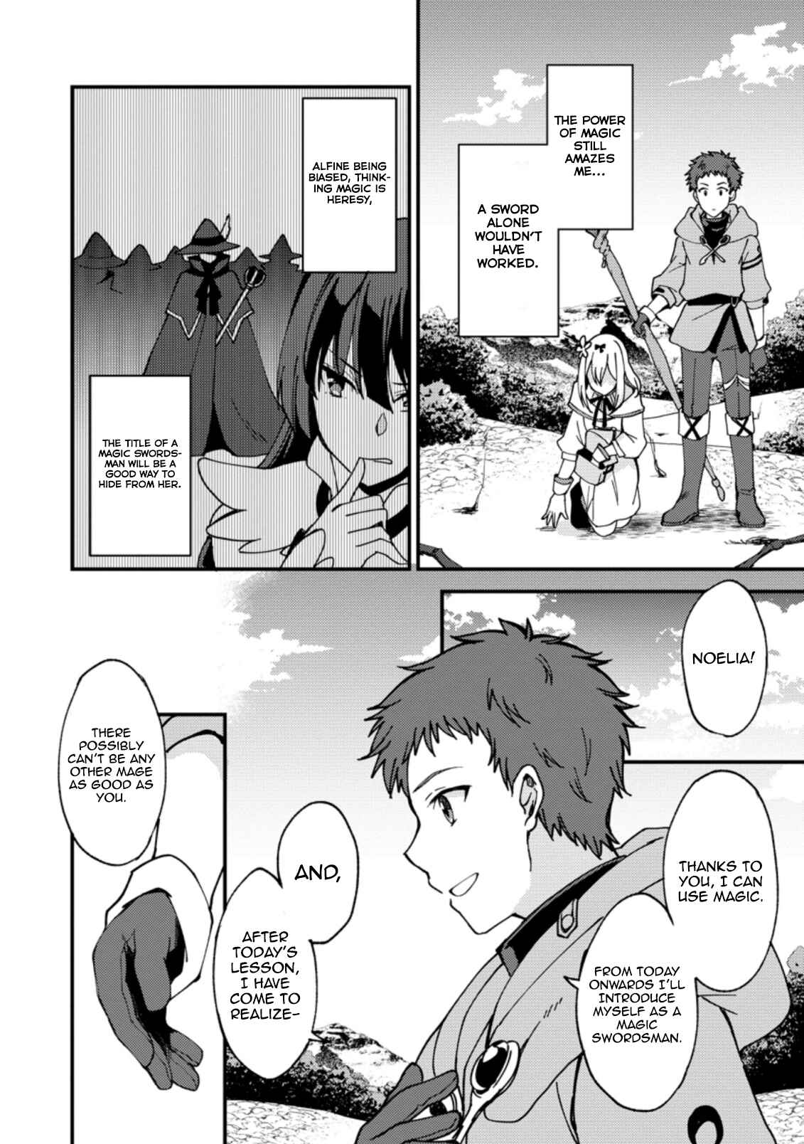 Page 29 Chapter 4 Kensei no Osananajimi ga Power Harass de Ore ni Tsuraku Ataru no de, Zetsuen Shite Henkyou de ma Kenshi to Shite Denaosu Koto ni Shita
