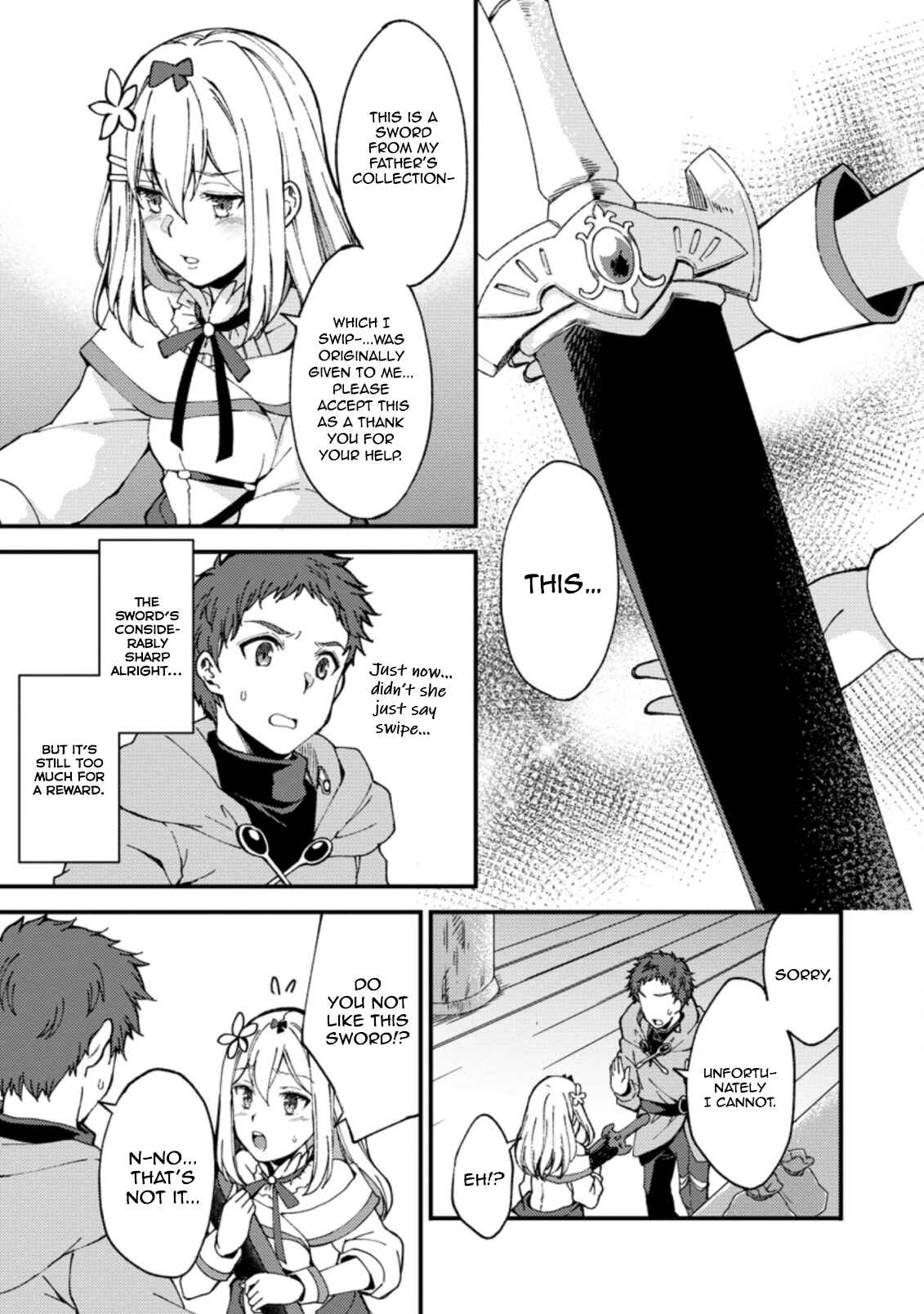 Page 8 Chapter 4 Kensei no Osananajimi ga Power Harass de Ore ni Tsuraku Ataru no de, Zetsuen Shite Henkyou de ma Kenshi to Shite Denaosu Koto ni Shita