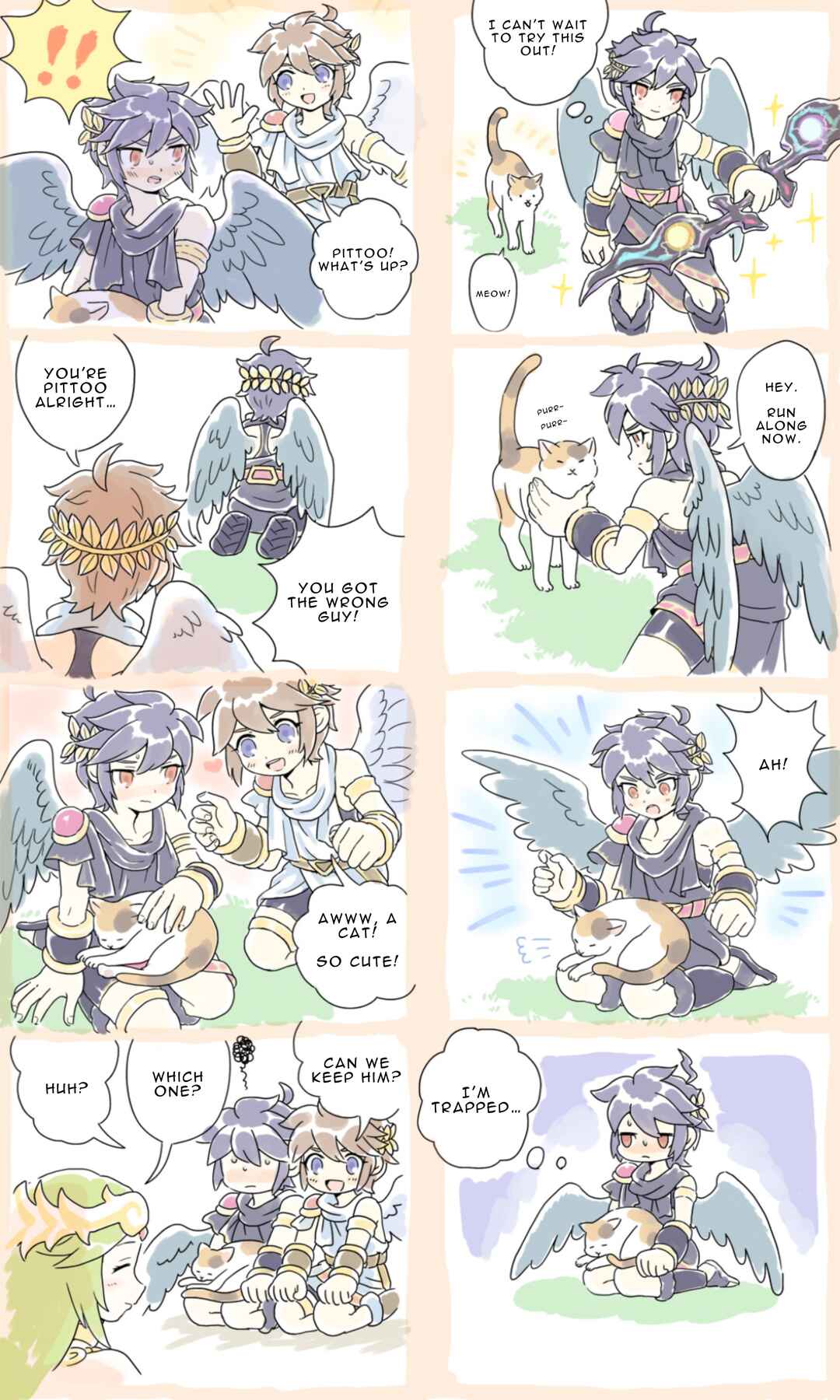 Page 1 Chapter Unknown_1d03 Kid Icarus - Burapi Nikki (Doujinshi)