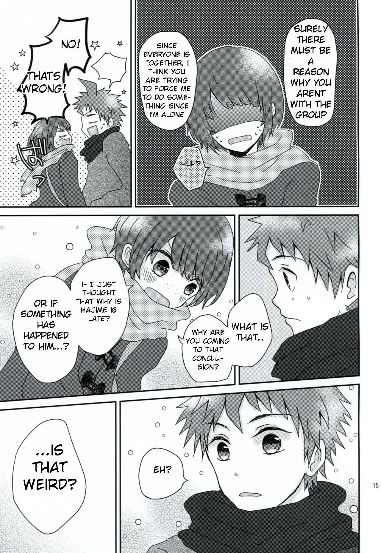 Page 14 Chapter Unknown_1f1c Danganronpa - Tokonatsu no Shima ni Yuki ga Furu kara (Doujinshi)