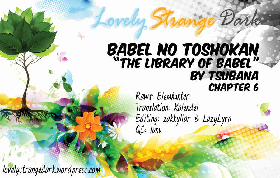 Page 1 Chapter 6 Babel no Toshokan