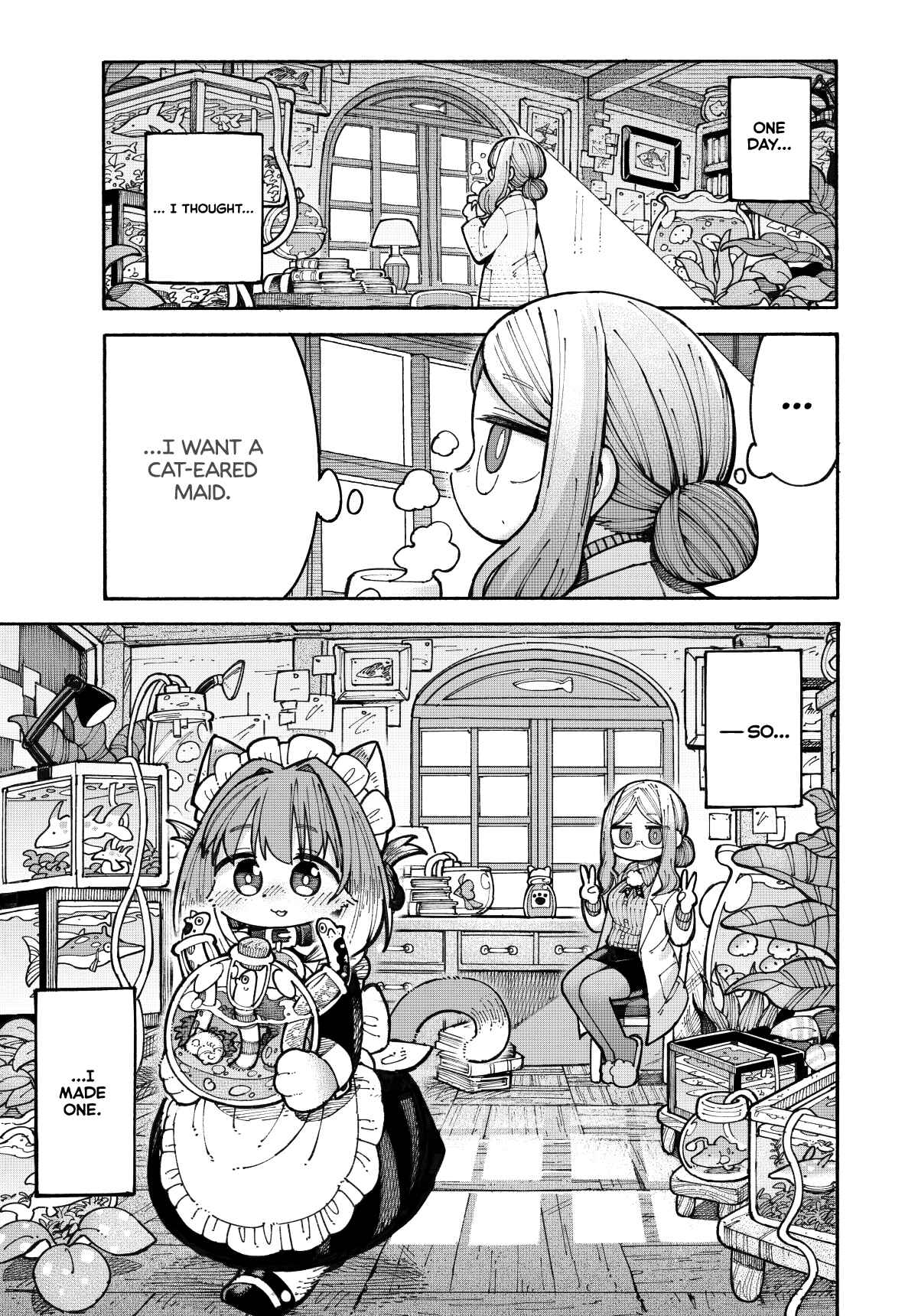 Page 1 Chapter 1 Nyako to Hakase