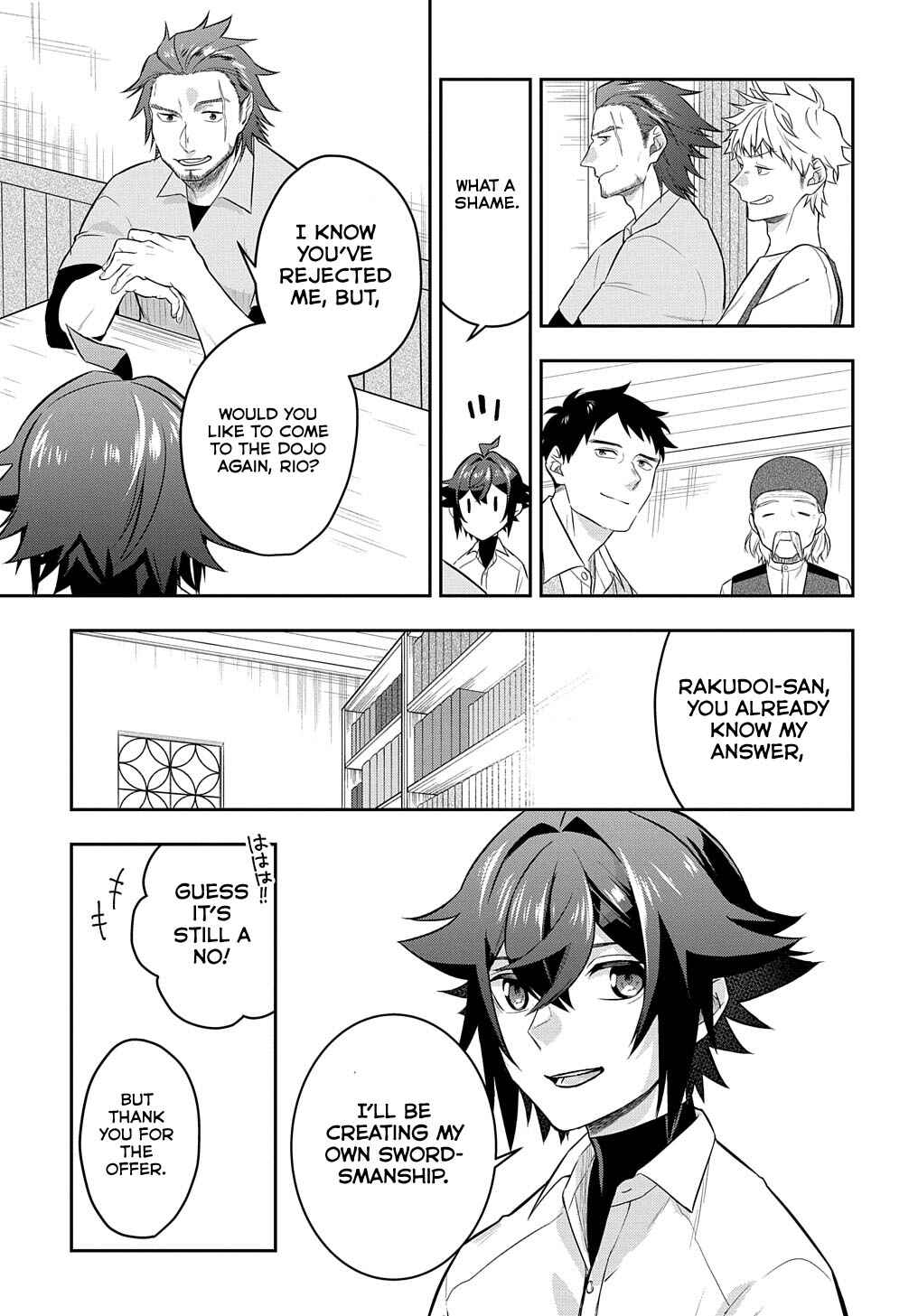 Page 9 Chapter 7.5 Mikiri kara Hajimeru Garyuu Kenjutsu