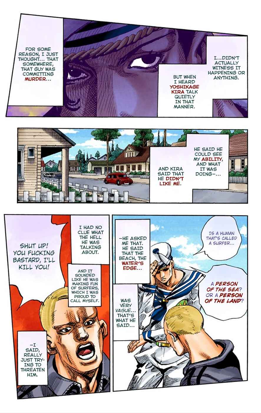Page 29 Chapter 6 JoJos Bizarre Adventure, Part 8: JoJolion (Official Colored)