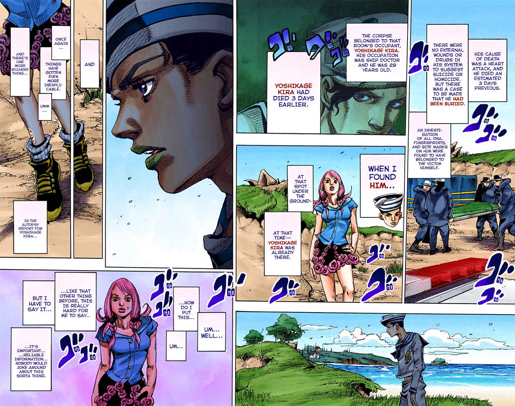 Page 46 Chapter 6 JoJos Bizarre Adventure, Part 8: JoJolion (Official Colored)
