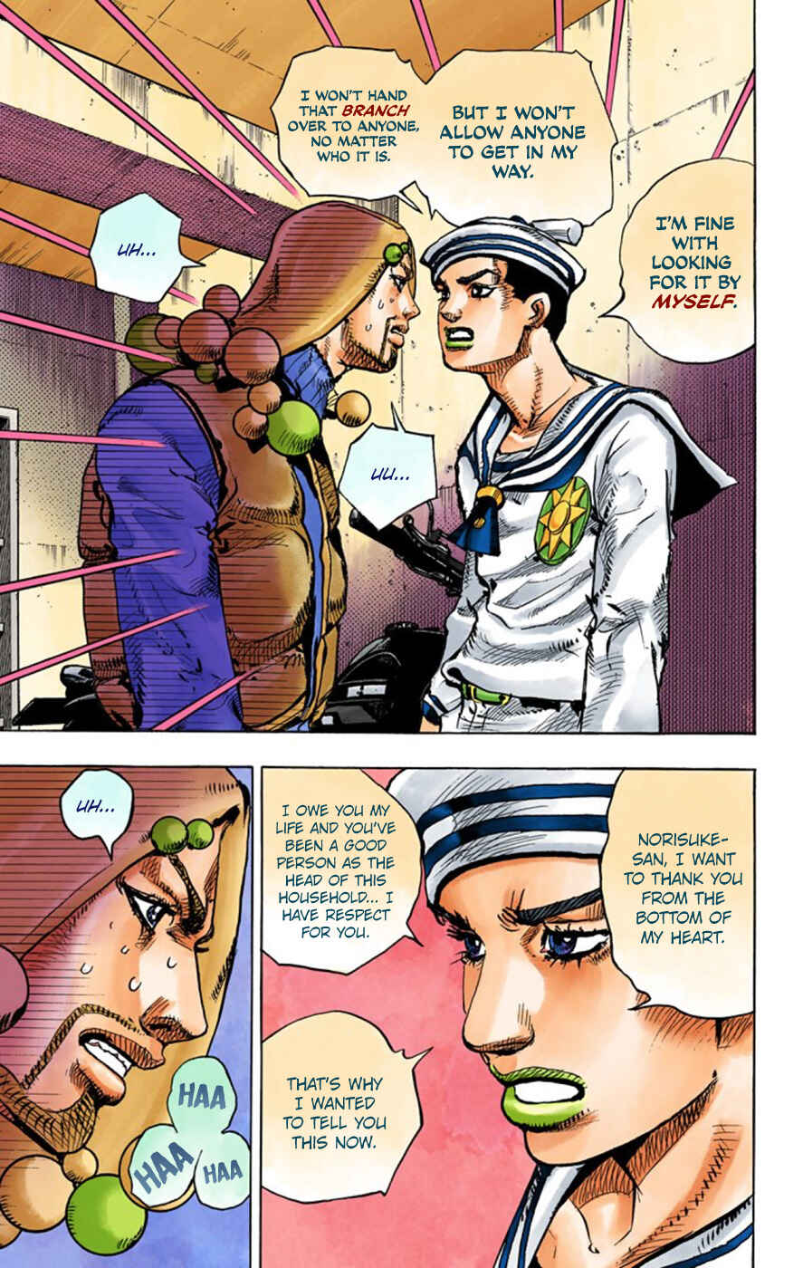 Page 21 Chapter 59 JoJos Bizarre Adventure, Part 8: JoJolion (Official Colored)
