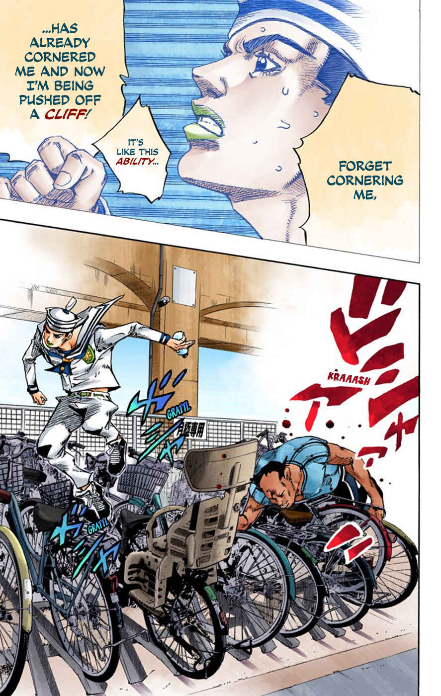Page 15 Chapter 62 JoJos Bizarre Adventure, Part 8: JoJolion (Official Colored)