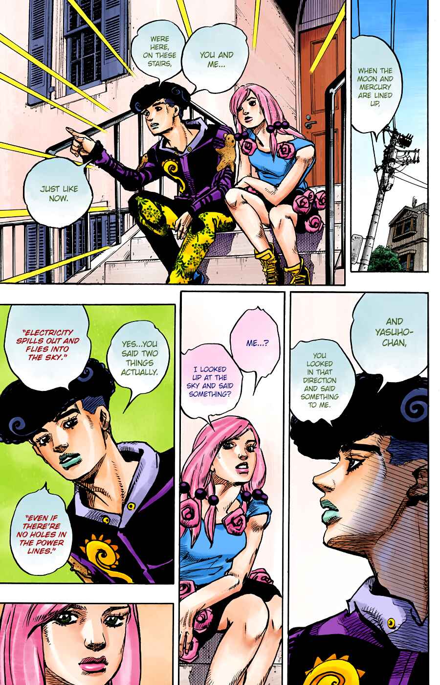 Page 19 Chapter 90 JoJos Bizarre Adventure, Part 8: JoJolion (Official Colored)