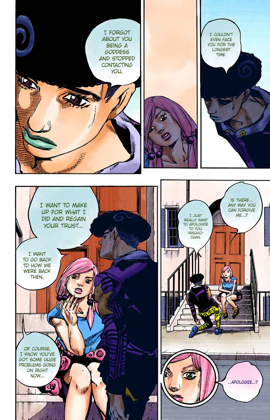 Page 22 Chapter 90 JoJos Bizarre Adventure, Part 8: JoJolion (Official Colored)