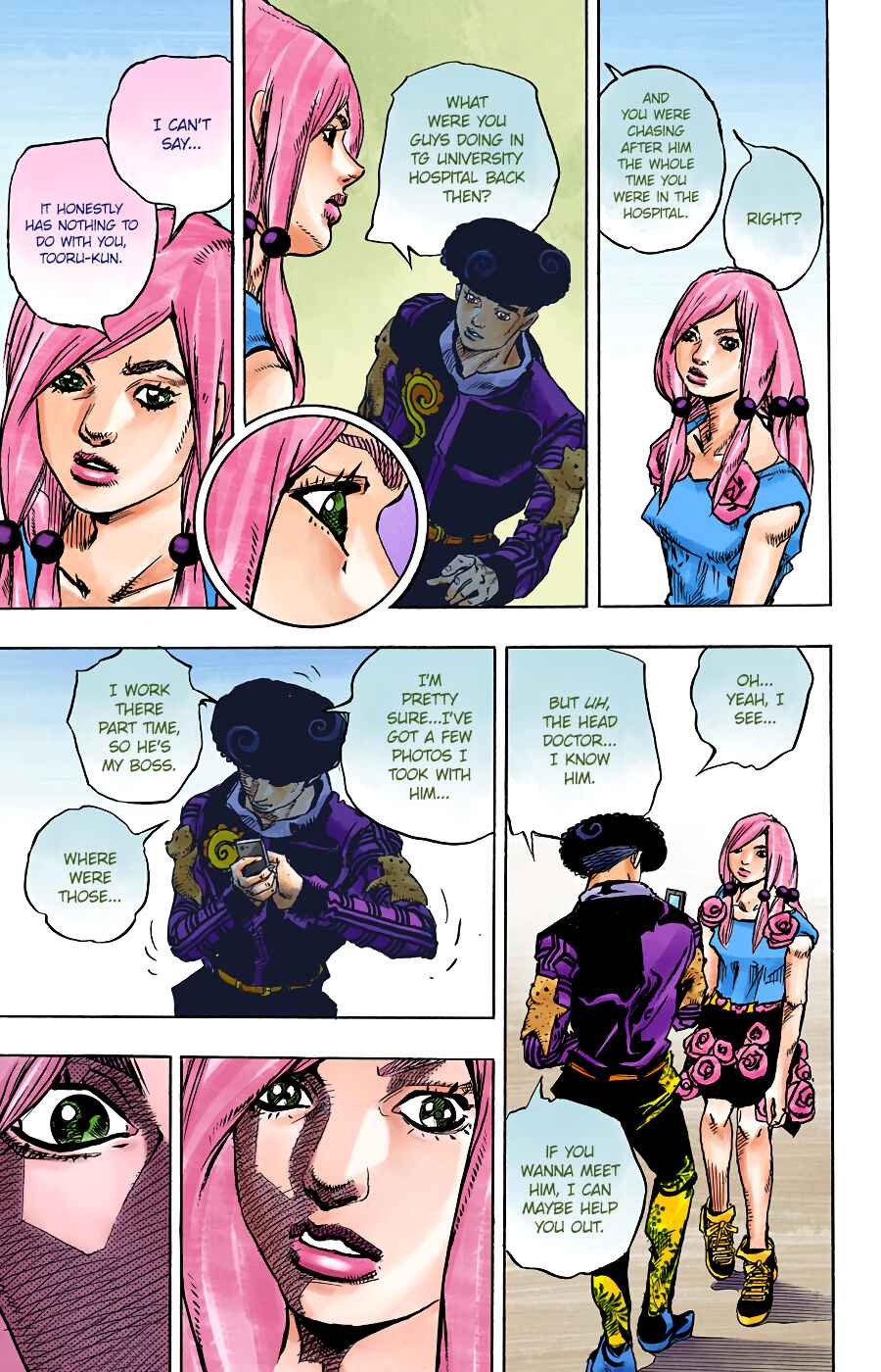 Page 29 Chapter 90 JoJos Bizarre Adventure, Part 8: JoJolion (Official Colored)