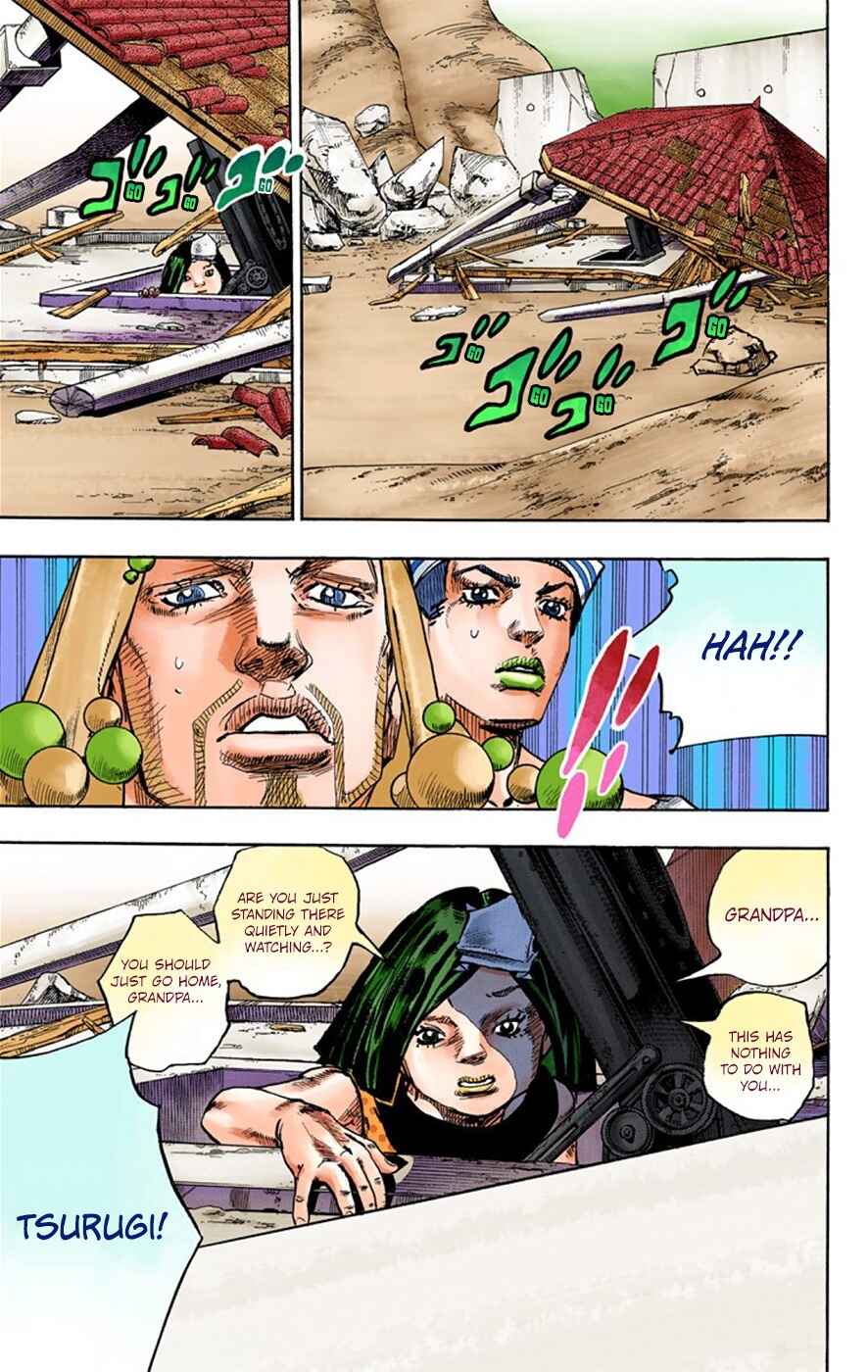 Page 13 Chapter 28 JoJos Bizarre Adventure, Part 8: JoJolion (Official Colored)