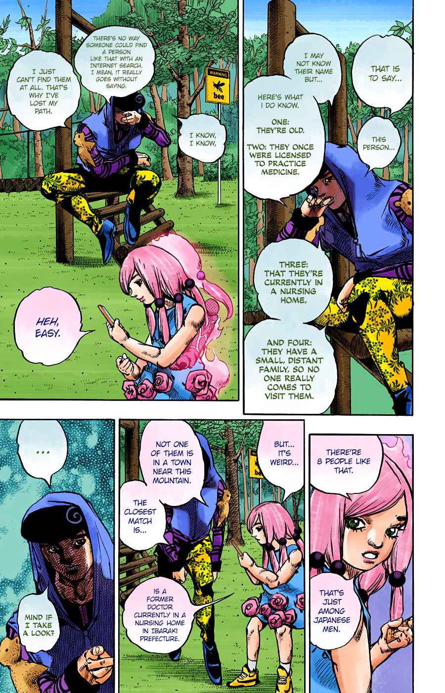Page 11 Chapter 102 JoJos Bizarre Adventure, Part 8: JoJolion (Official Colored)