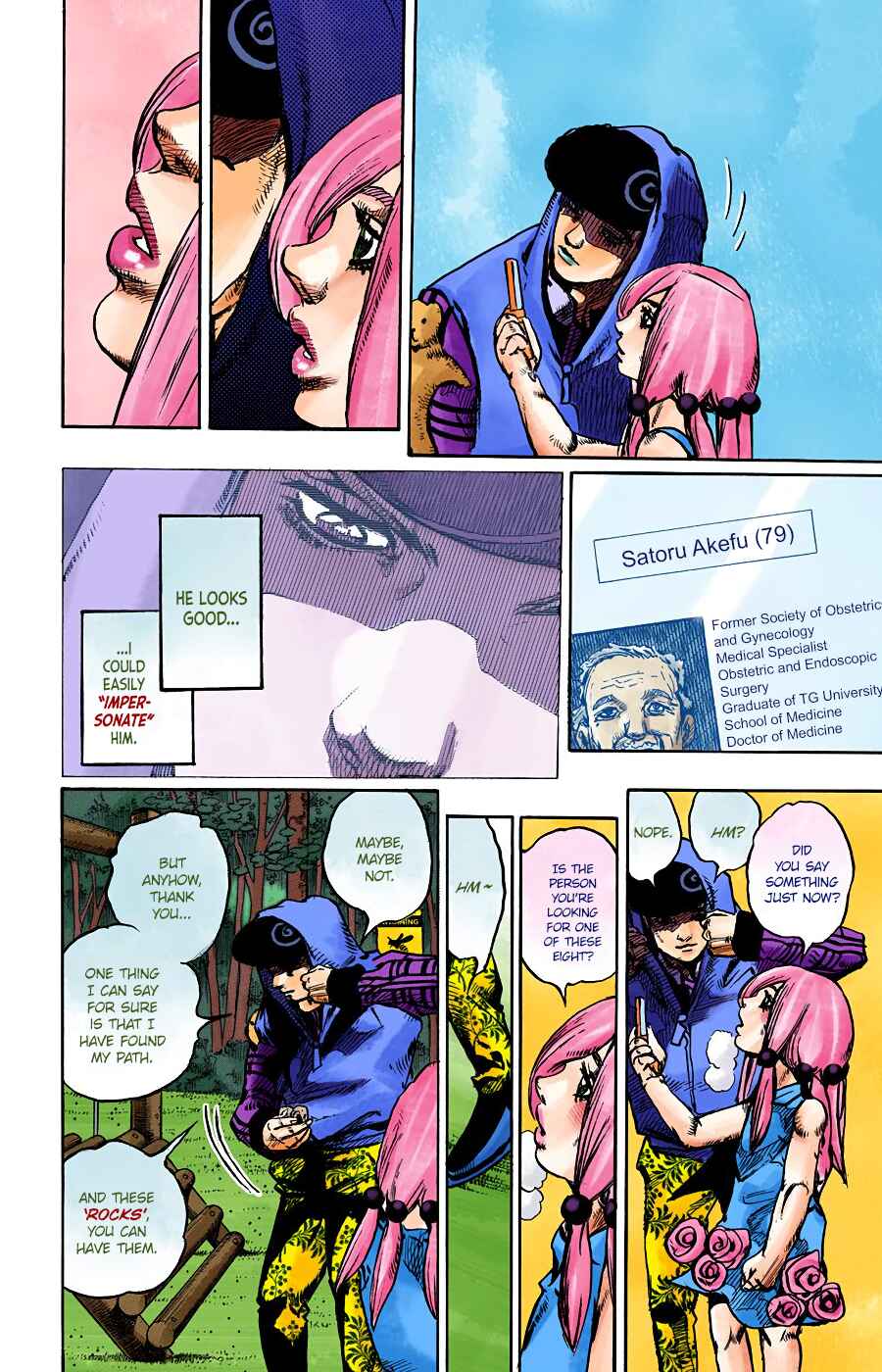Page 12 Chapter 102 JoJos Bizarre Adventure, Part 8: JoJolion (Official Colored)